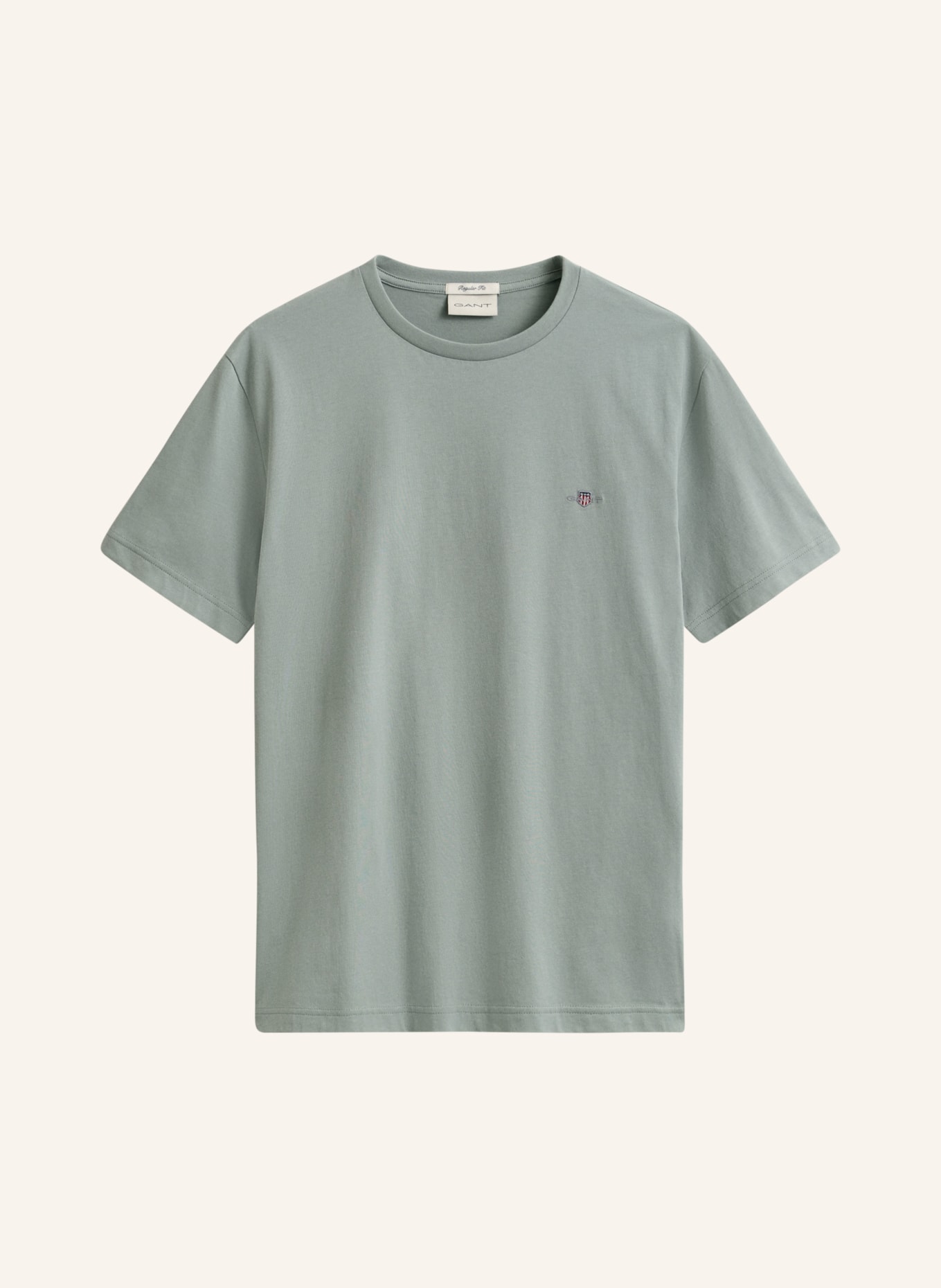 GANT T-shirt: VERT CLAIR