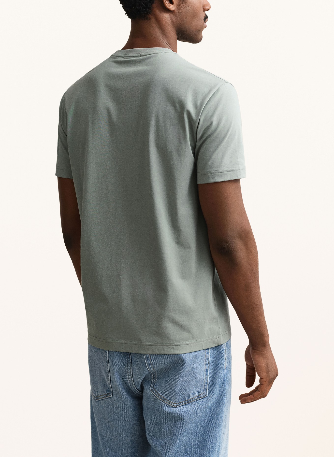 GANT T-shirt: VERT CLAIR