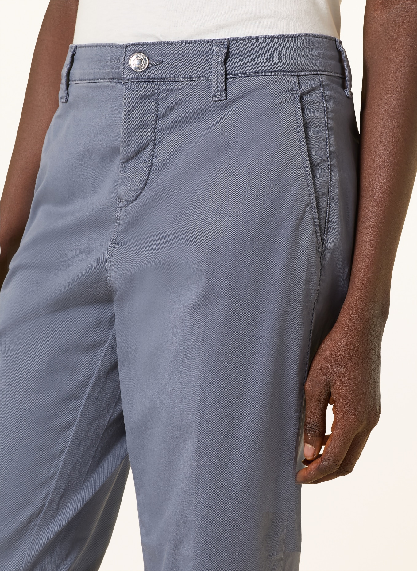 MAC Chinosy 7/8: SZARONIEBIESKI