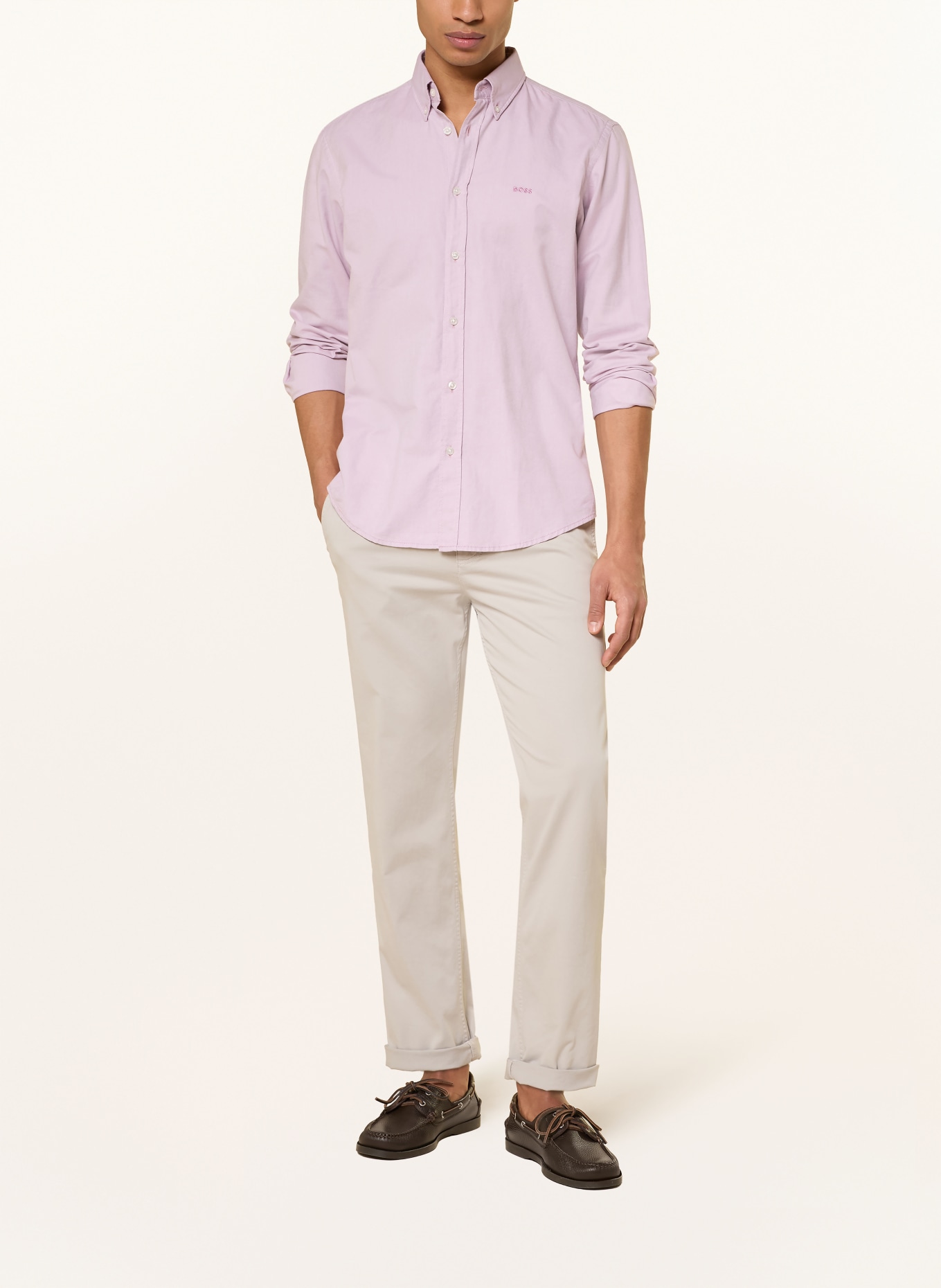 BOSS Koszula RICKERT_M regular fit: JASNOFIOLETOWY