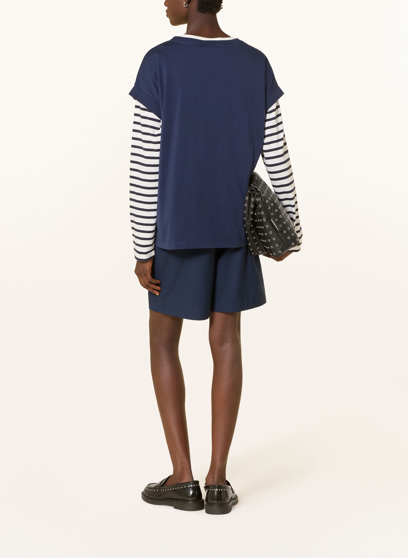 ARMEDANGELS T-Shirt IDAARA: DUNKELBLAU