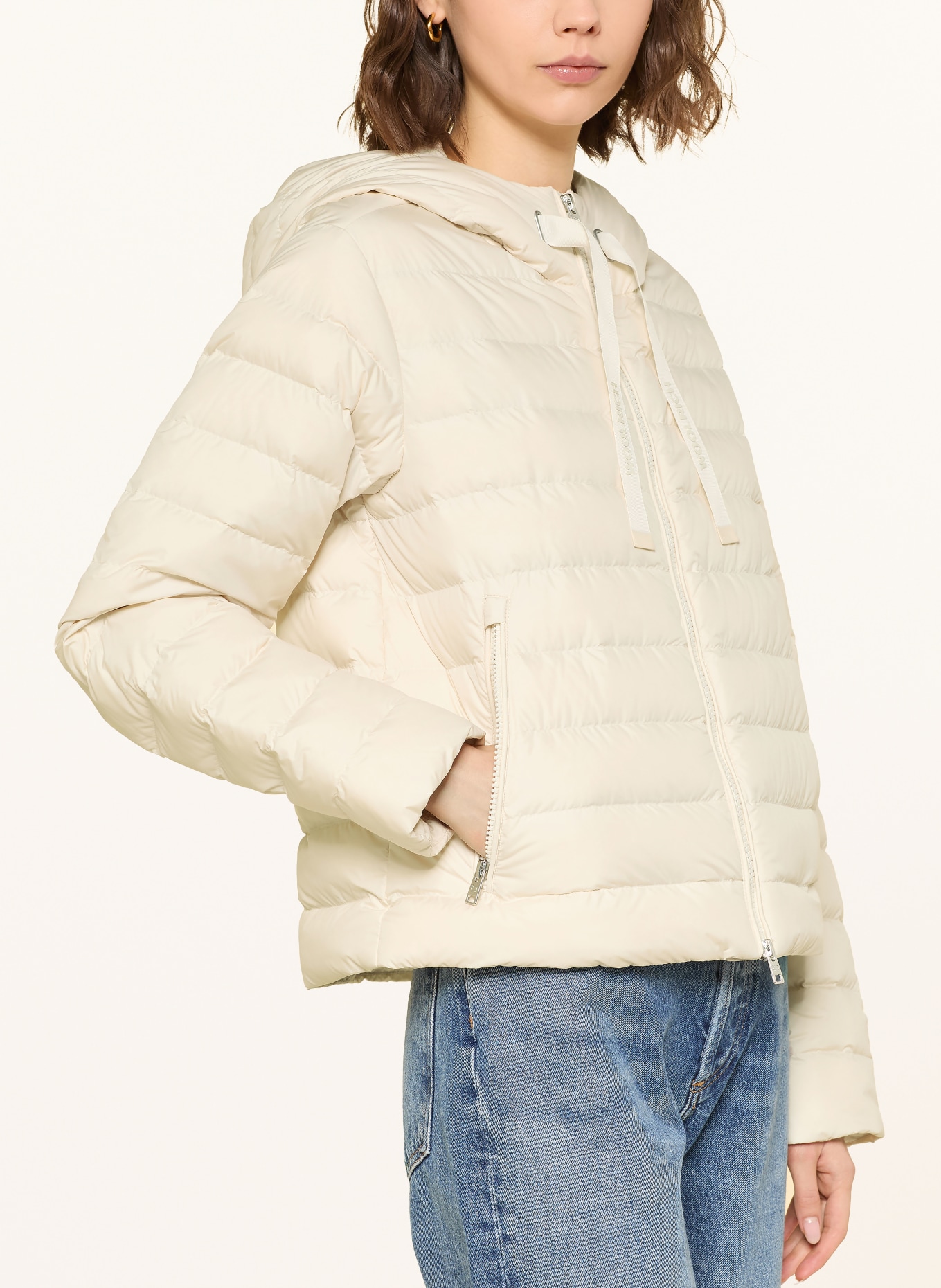 WOOLRICH Daunenjacke: ECRU