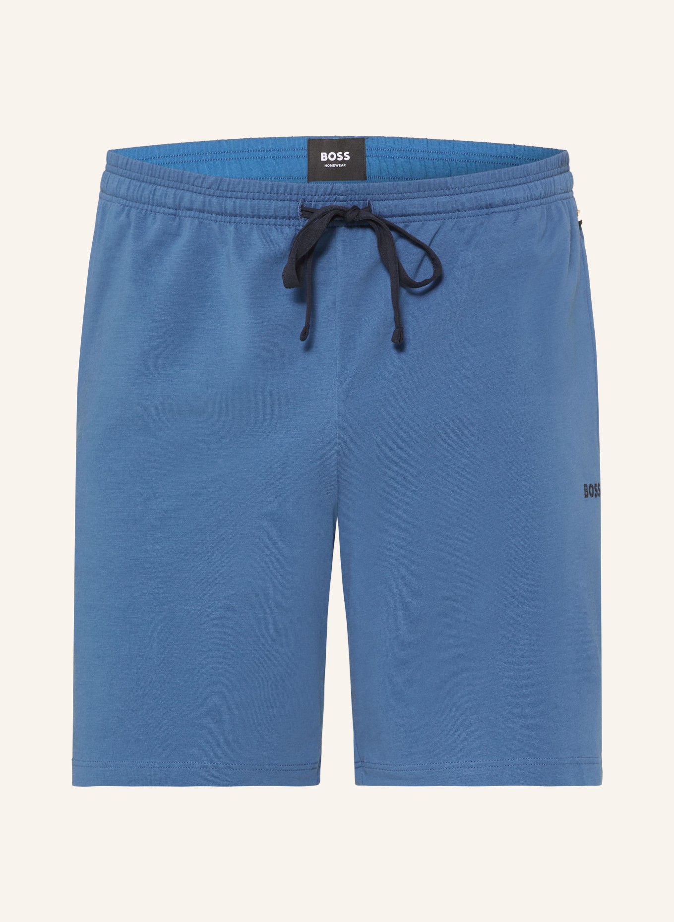 BOSS Lounge-Shorts MIX&MATCH: BLAU