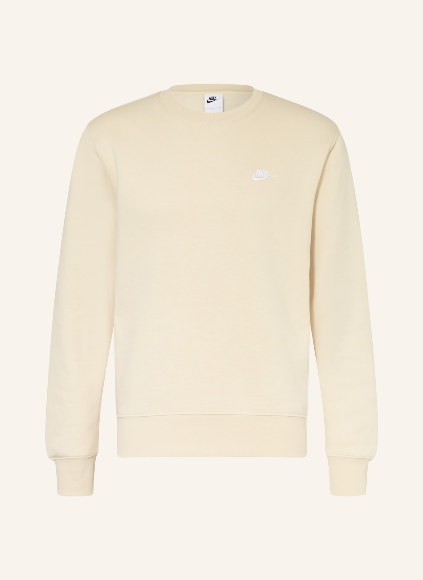 Nike Sweatshirt: BEIGE