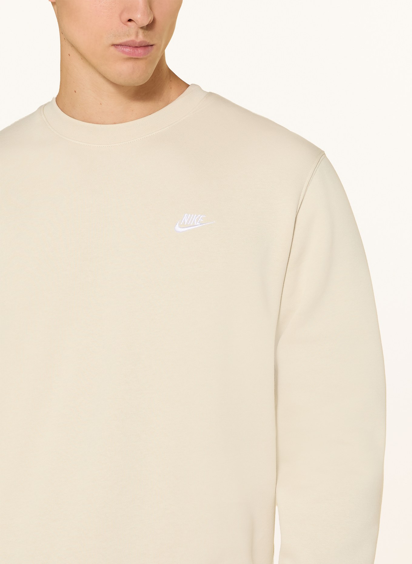 Nike Sweatshirt: BEIGE
