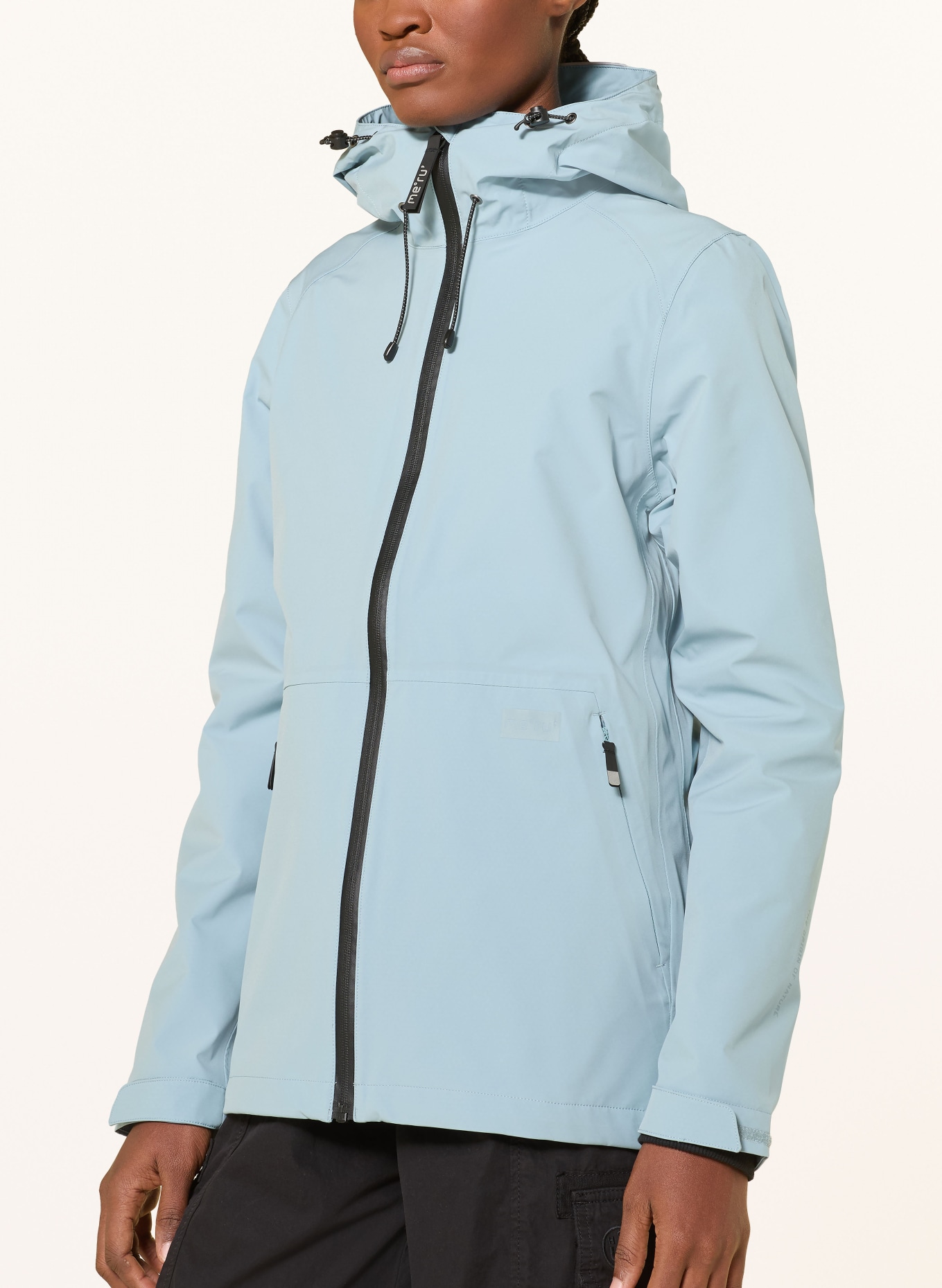 me°ru' AMARANTE outdoor jacket: LIGHT BLUE