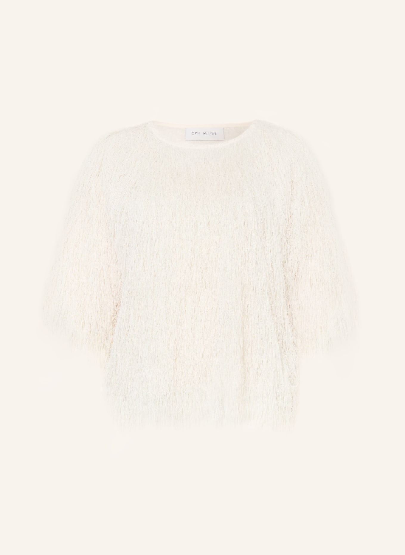 CPH MUSE T-shirt en maille CMFALLON: ÉCRU