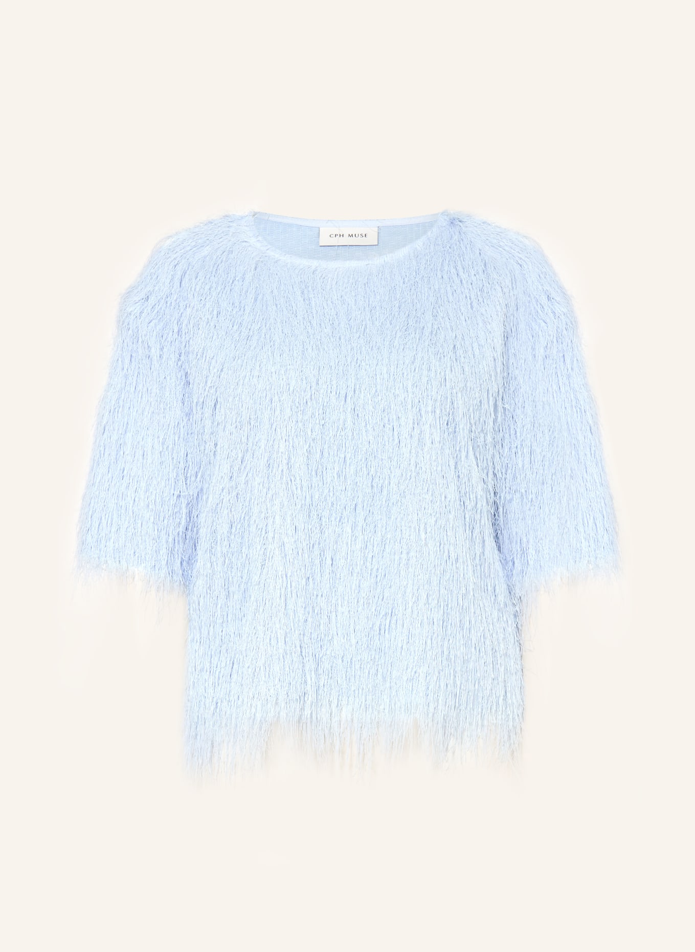 CPH MUSE Strickshirt CMFALLON: HELLBLAU