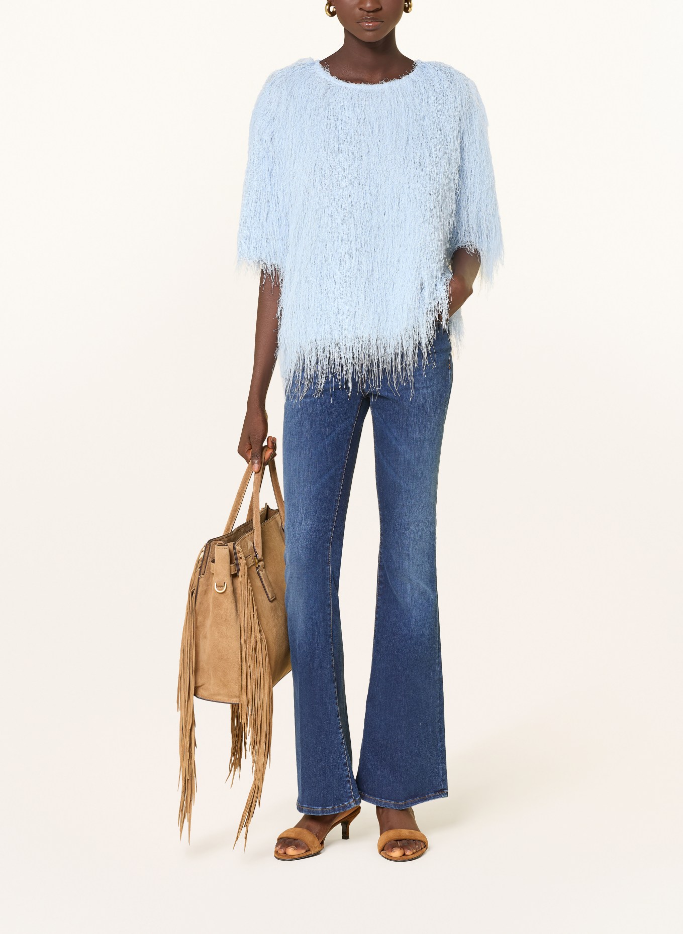 CPH MUSE Strickshirt CMFALLON: HELLBLAU