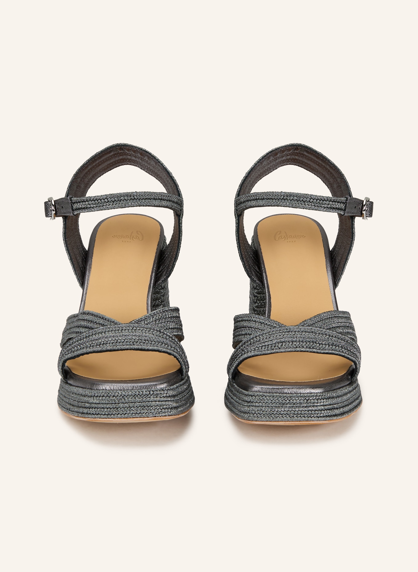 Castaner VALLE sandals: PLATINUM