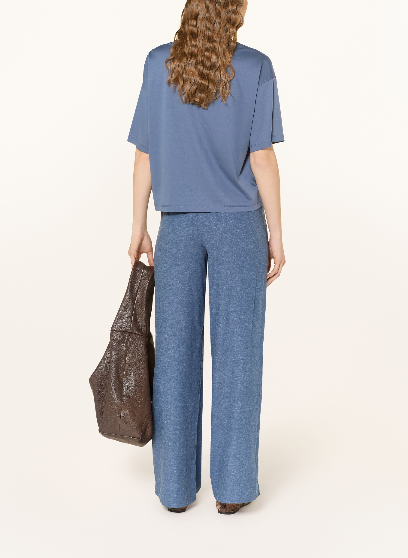 MSCH COPENHAGEN T-Shirt MSCHMOA: BLAUGRAU