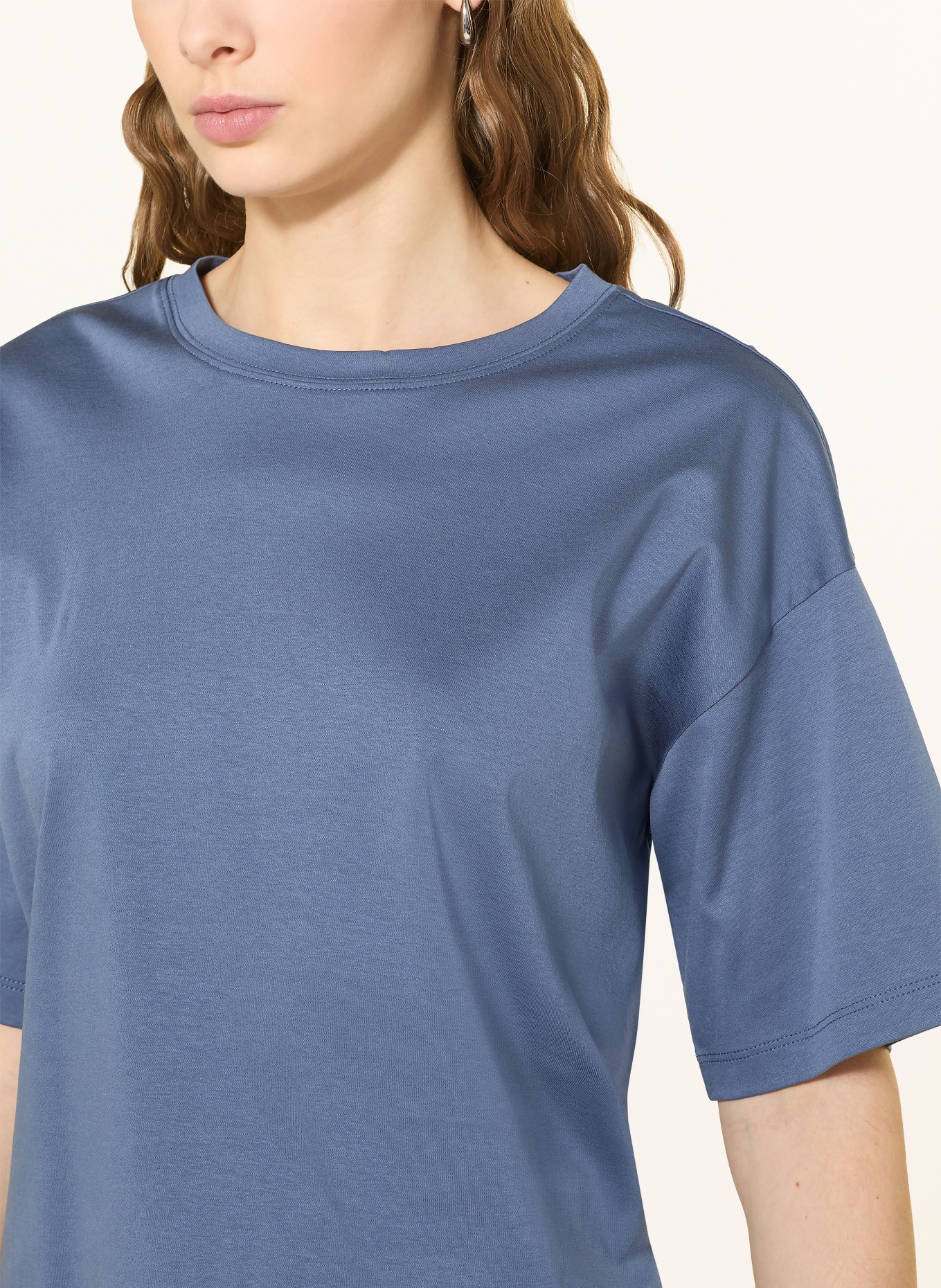 MSCH COPENHAGEN T-Shirt MSCHMOA: BLAUGRAU