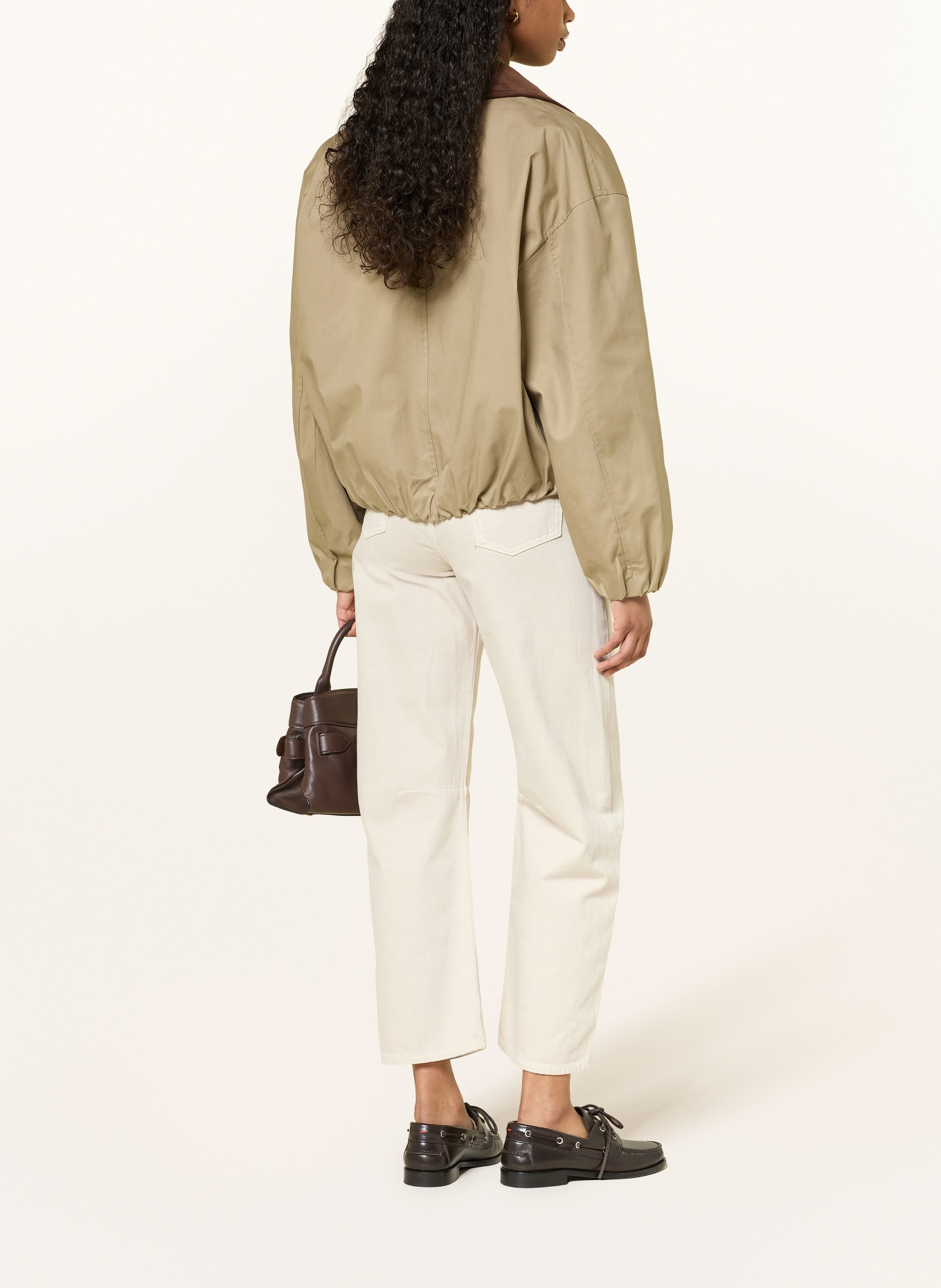 CITIZENS of HUMANITY Cropped jeans MIRO: ALMONDETTE (med/light brown)