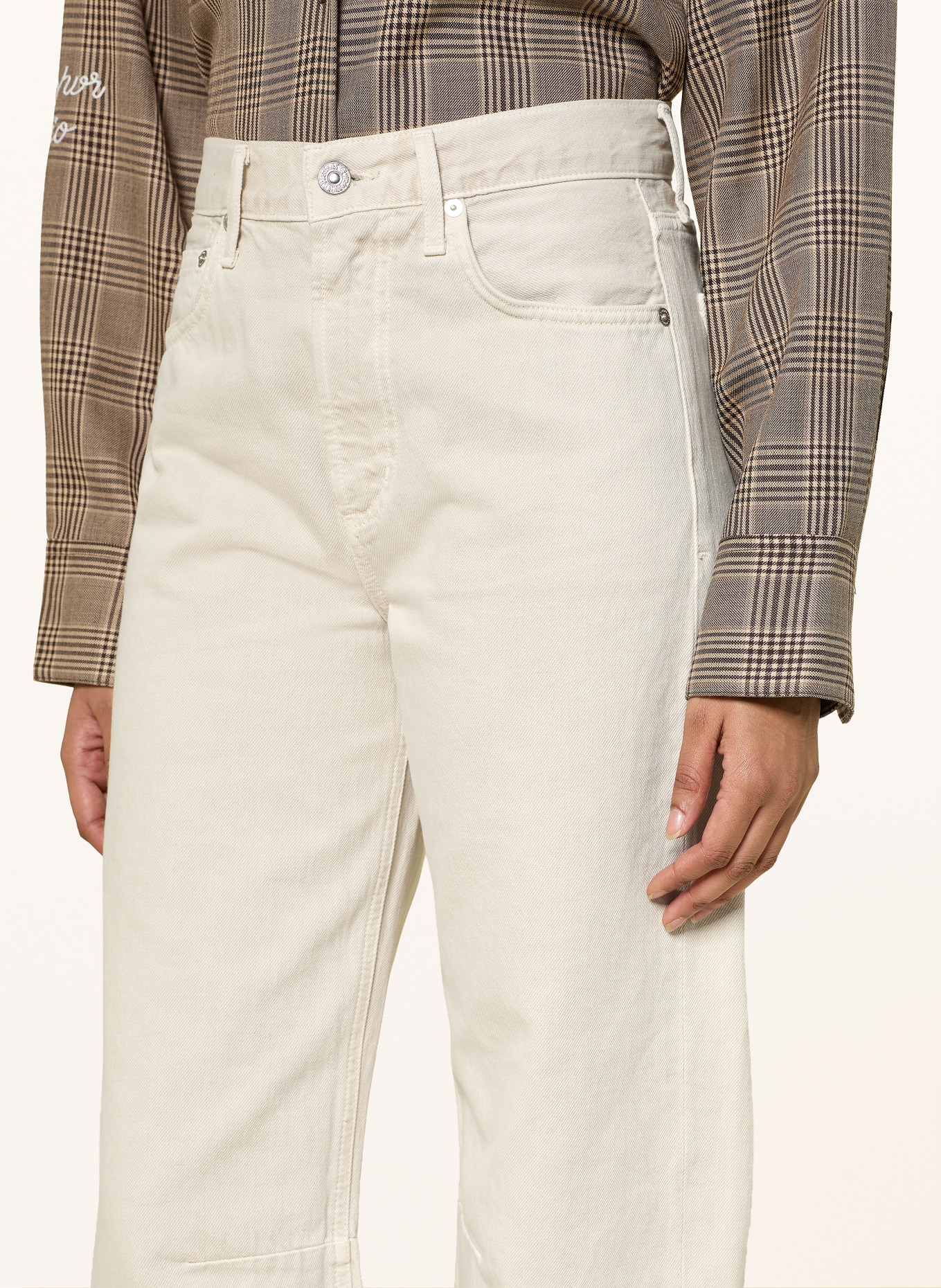 CITIZENS of HUMANITY Cropped jeans MIRO: ALMONDETTE (med/light brown)