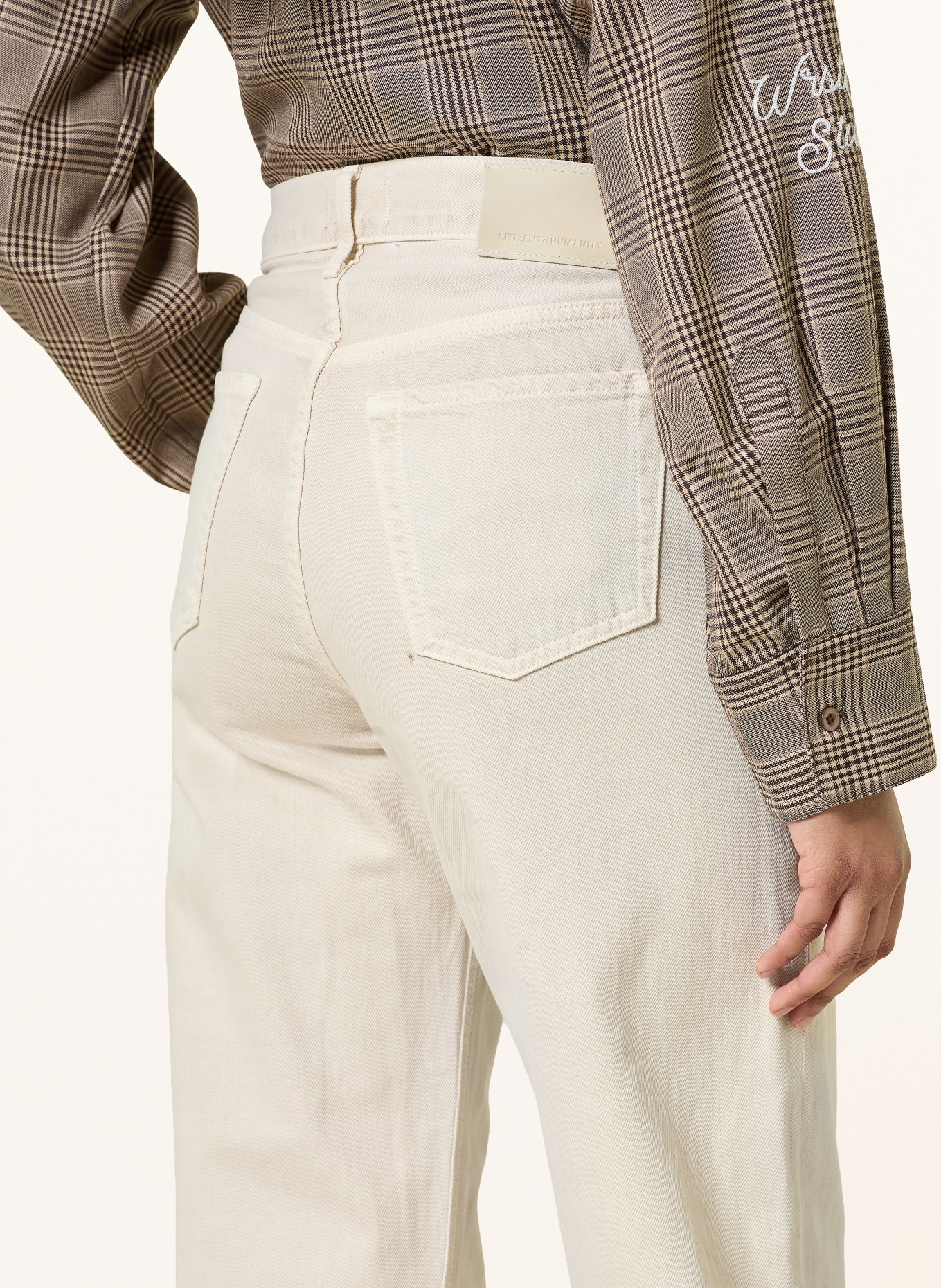 CITIZENS of HUMANITY Cropped jeans MIRO: ALMONDETTE (med/light brown)