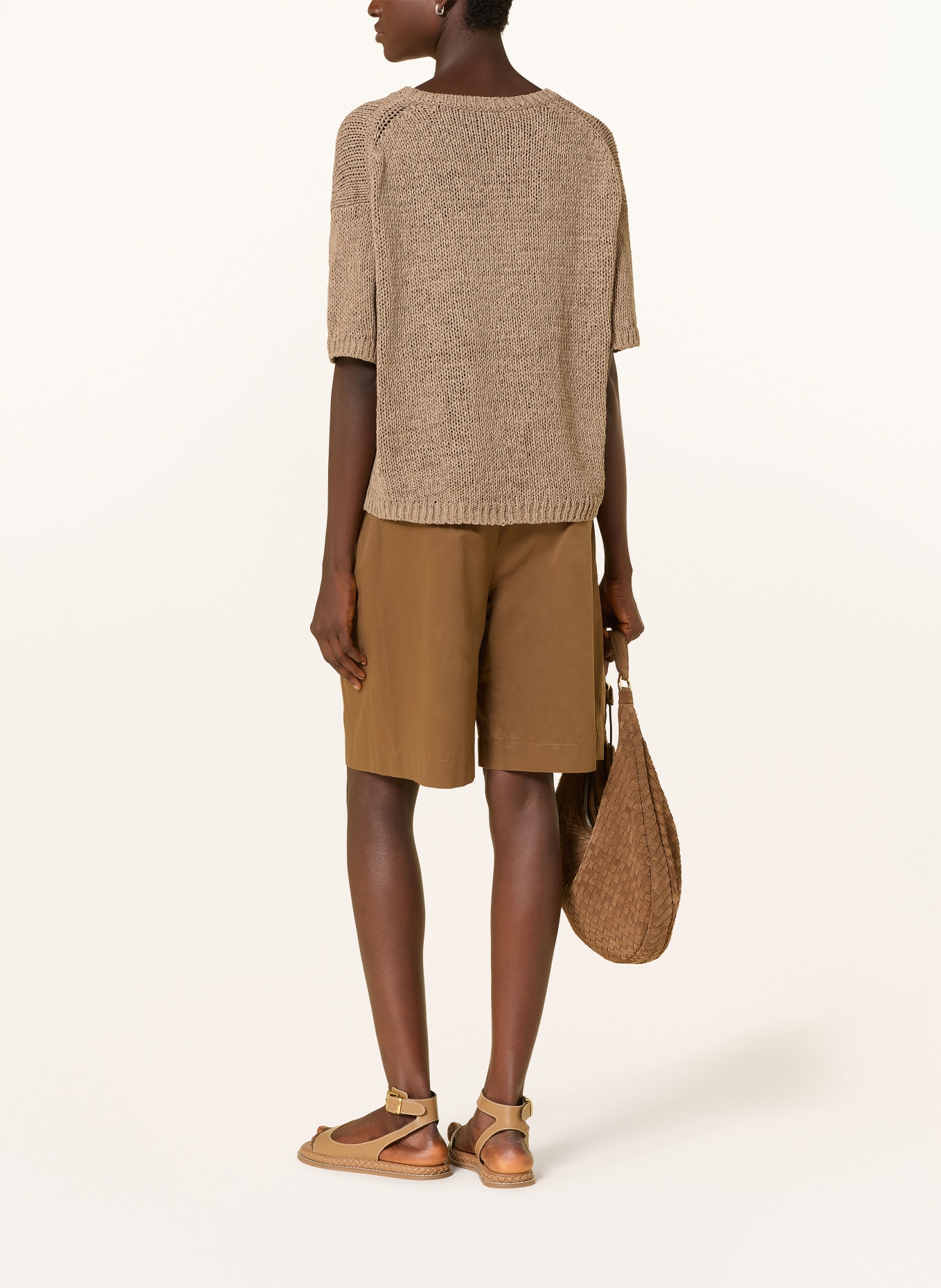 Marc O'Polo Strickshirt: TAUPE