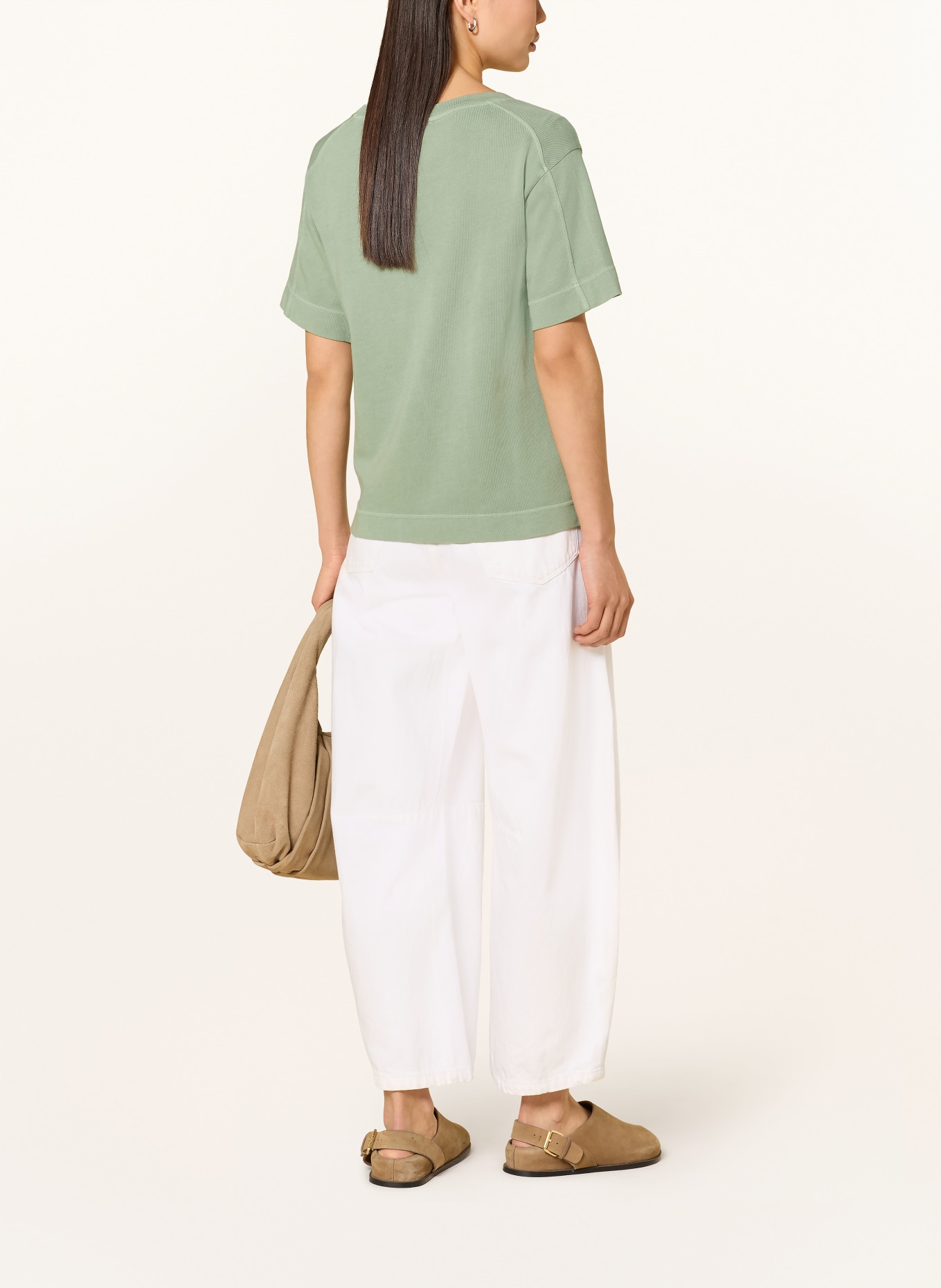 Marc O'Polo T-Shirt: HELLGRÜN