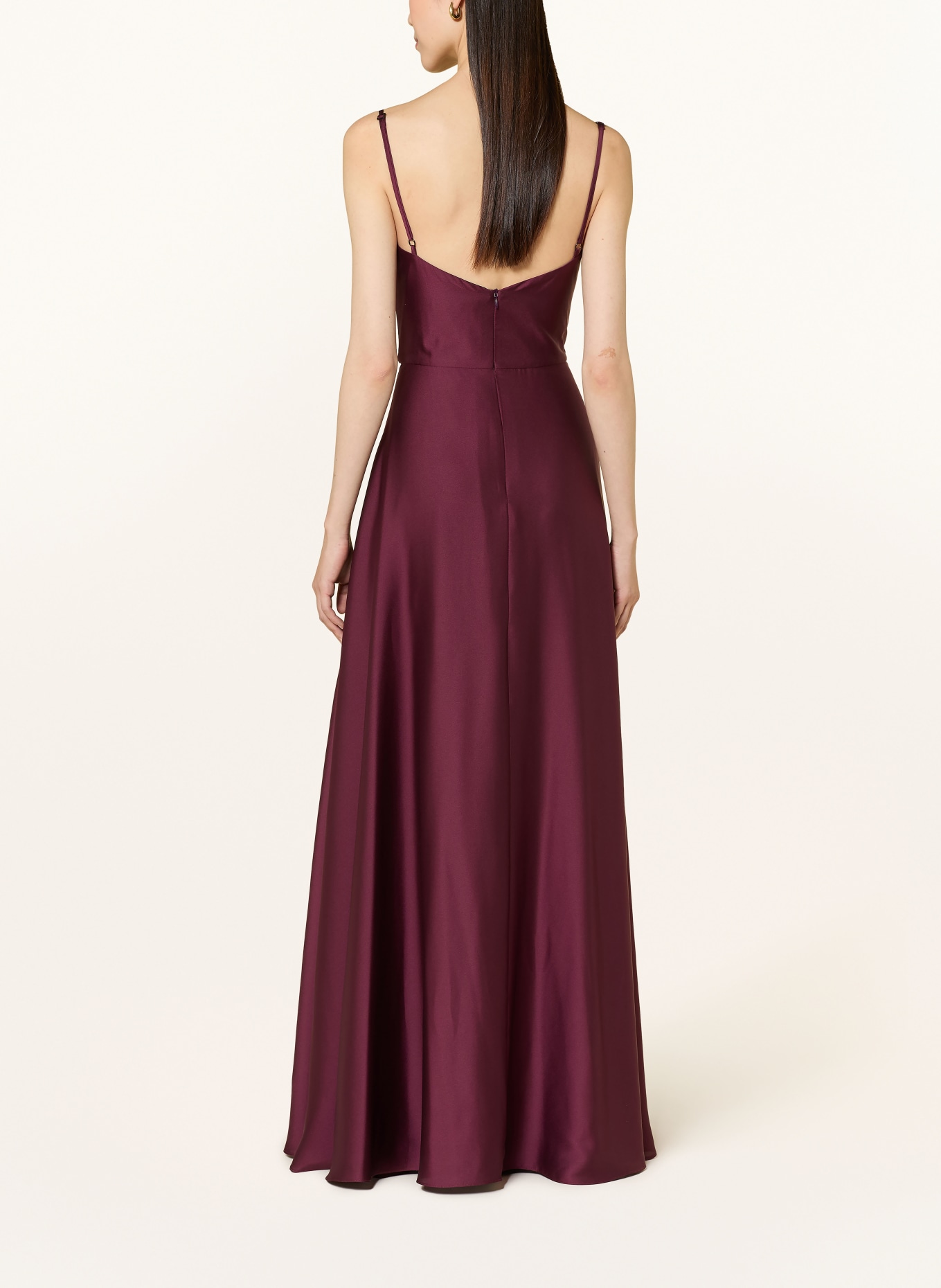 SWING Sukienka wieczorowa: CIEMNOCZERWONY