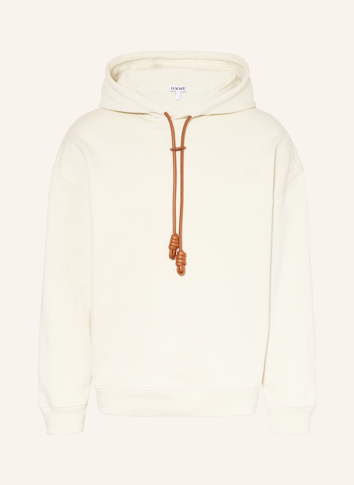 LOEWE Hoodie: BEIGE