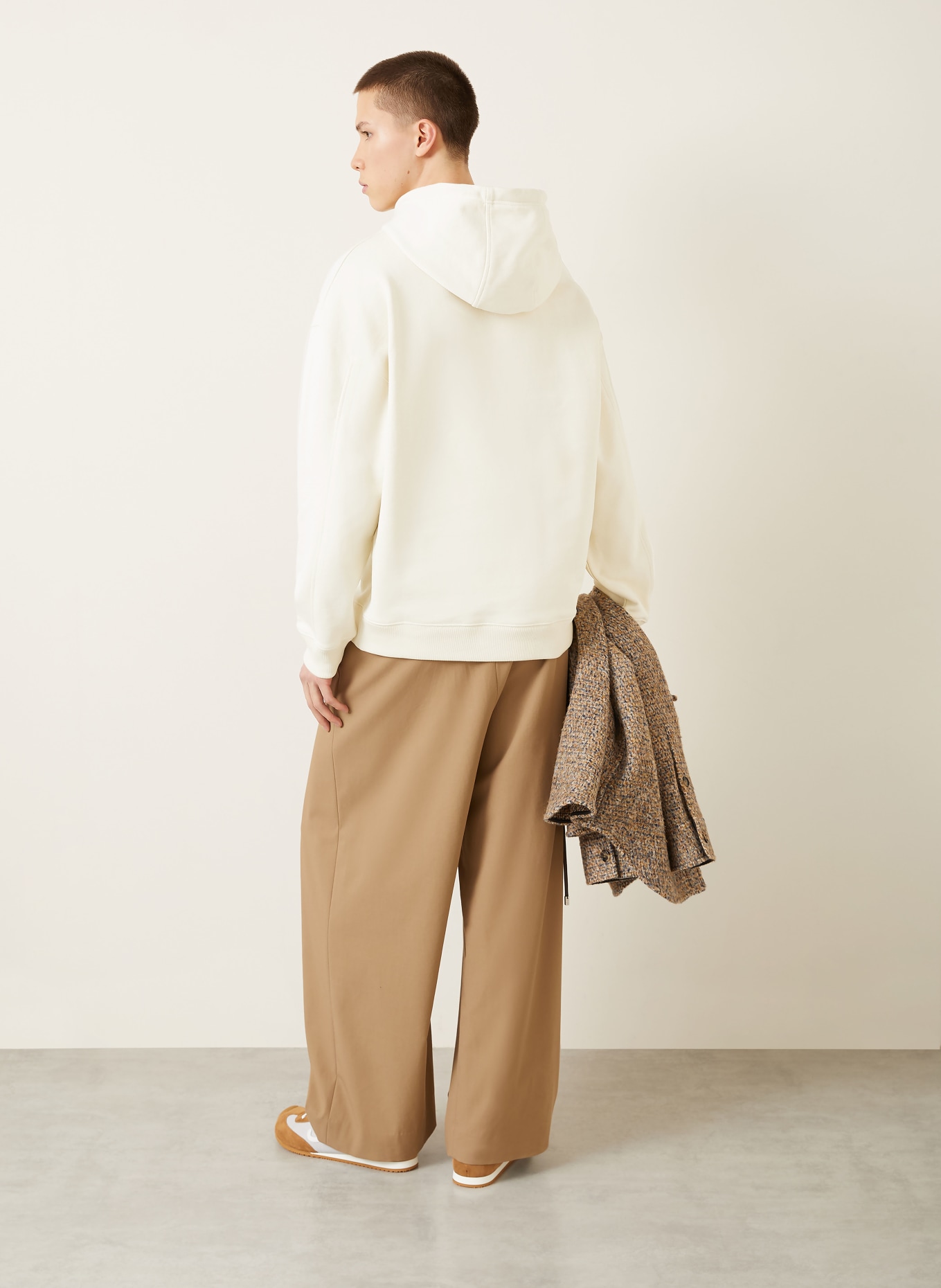 LOEWE Hoodie: BEIGE