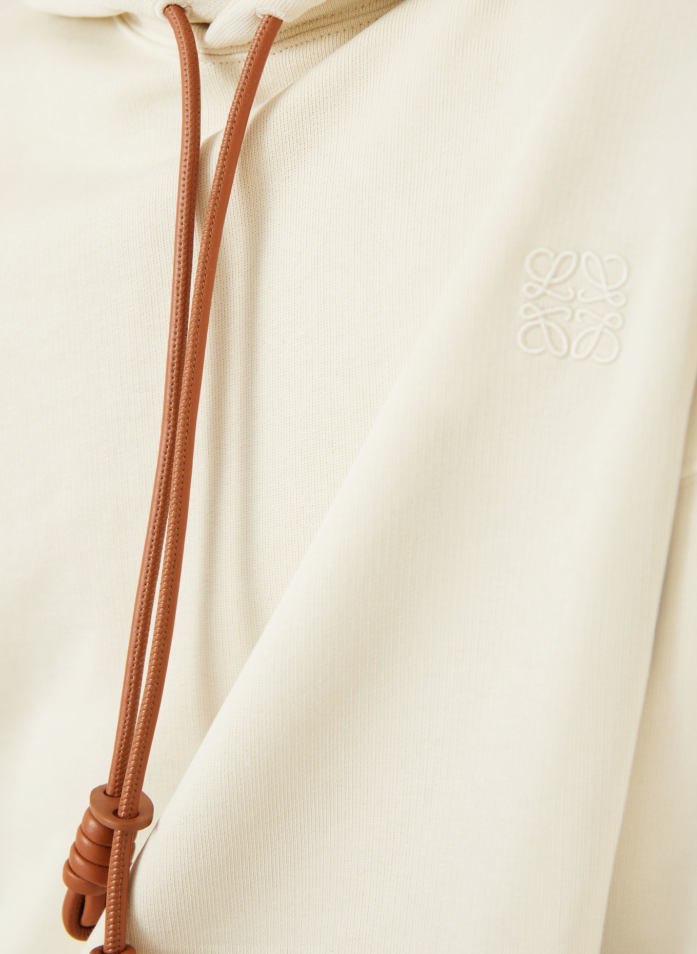 LOEWE Hoodie: BEIGE