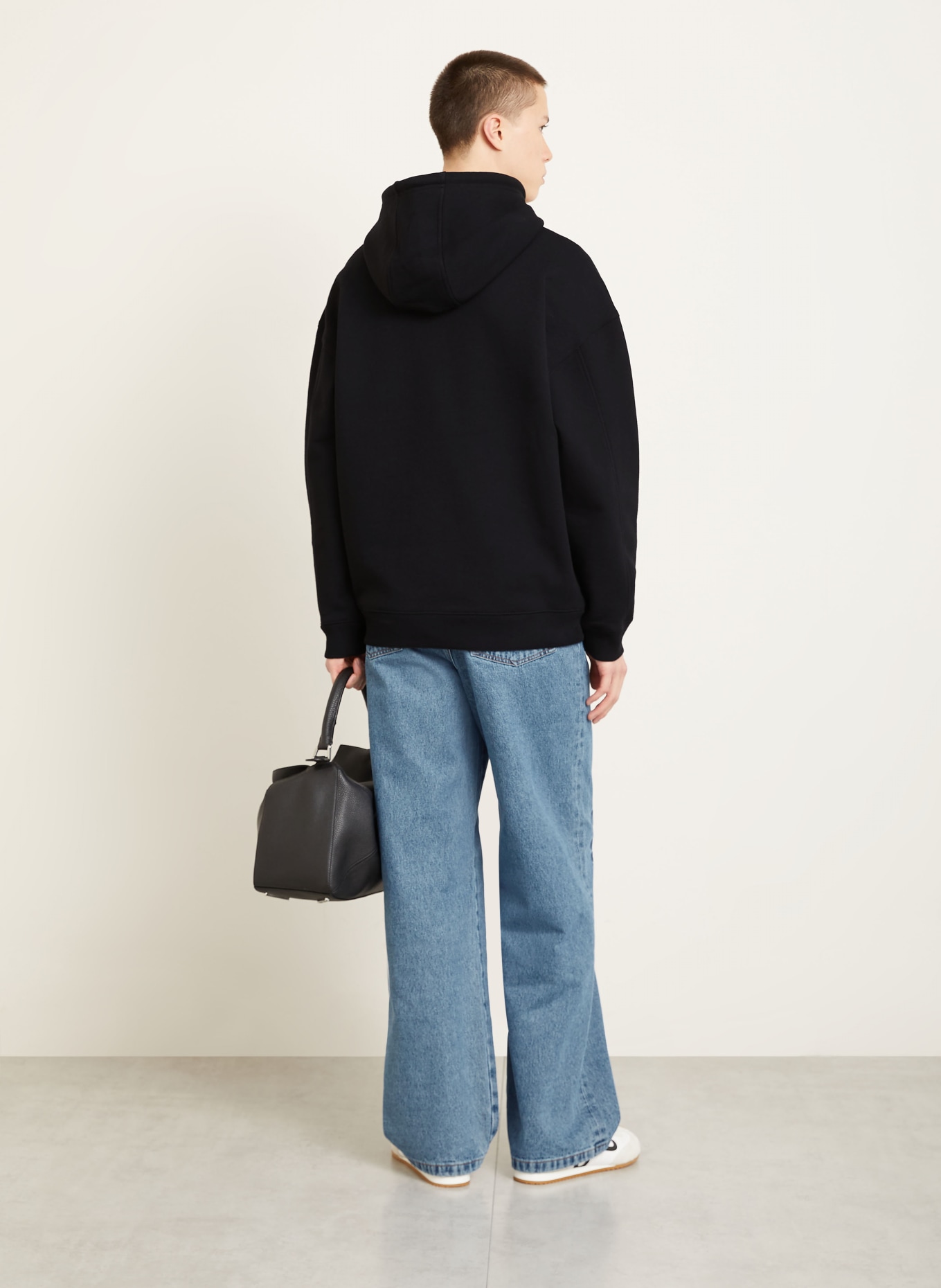LOEWE Hoodie: SCHWARZ