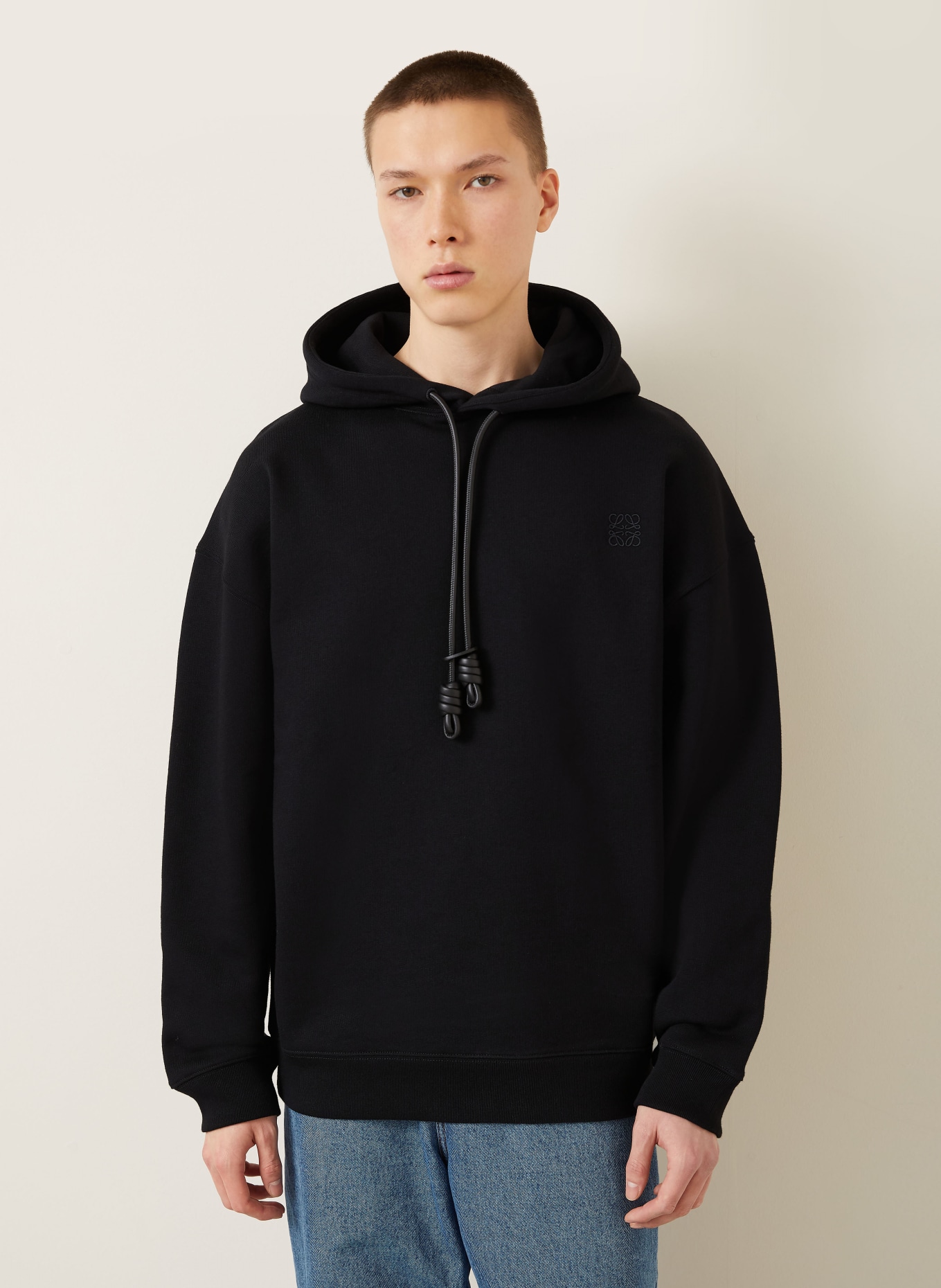 LOEWE Hoodie: SCHWARZ