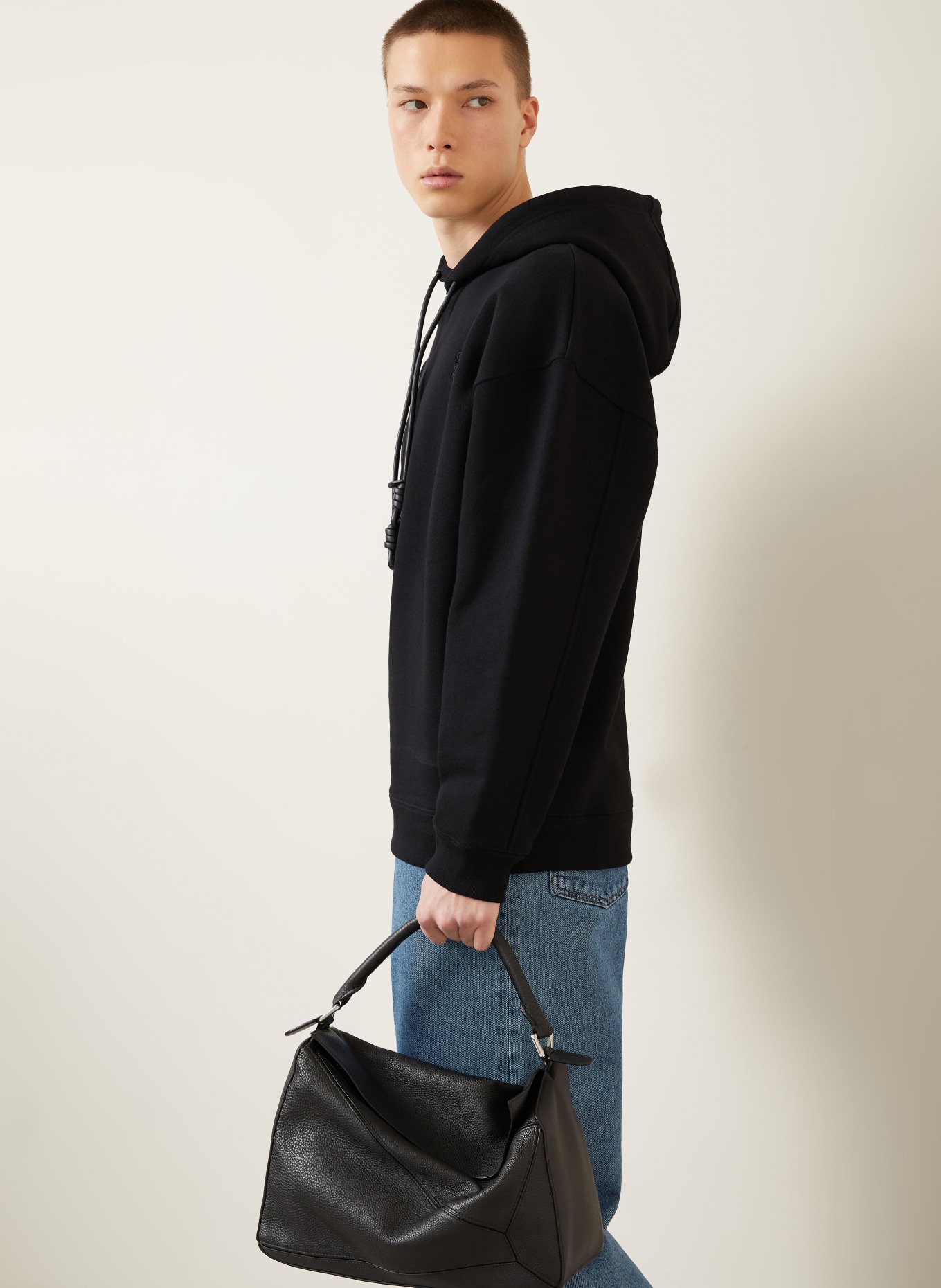 LOEWE Hoodie: SCHWARZ