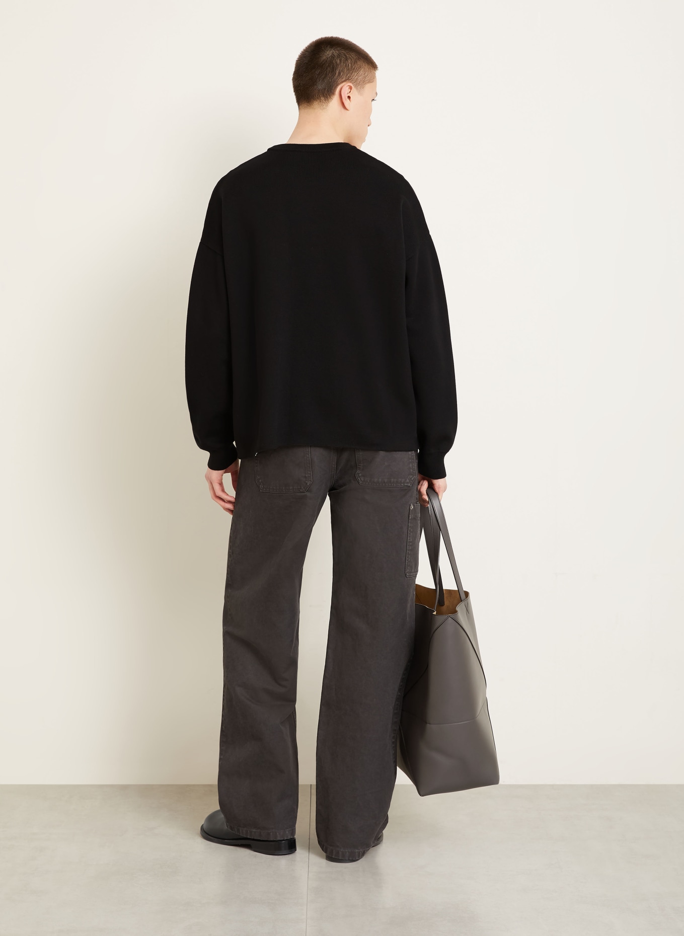 LOEWE Pullover: SCHWARZ