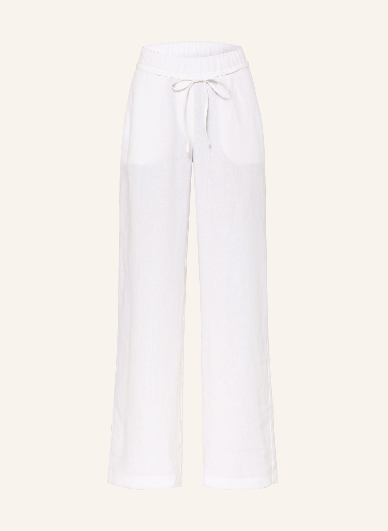 MAC Leinenhose CHIARA: WEISS