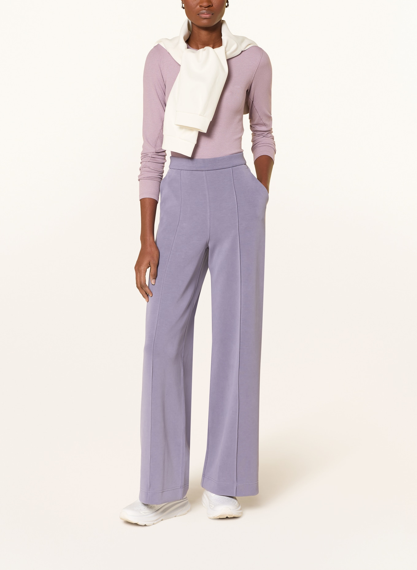 lululemon Tričko s dlouhým rukávem HOLD TIGHT: SVĚTLE FIALOVÁ