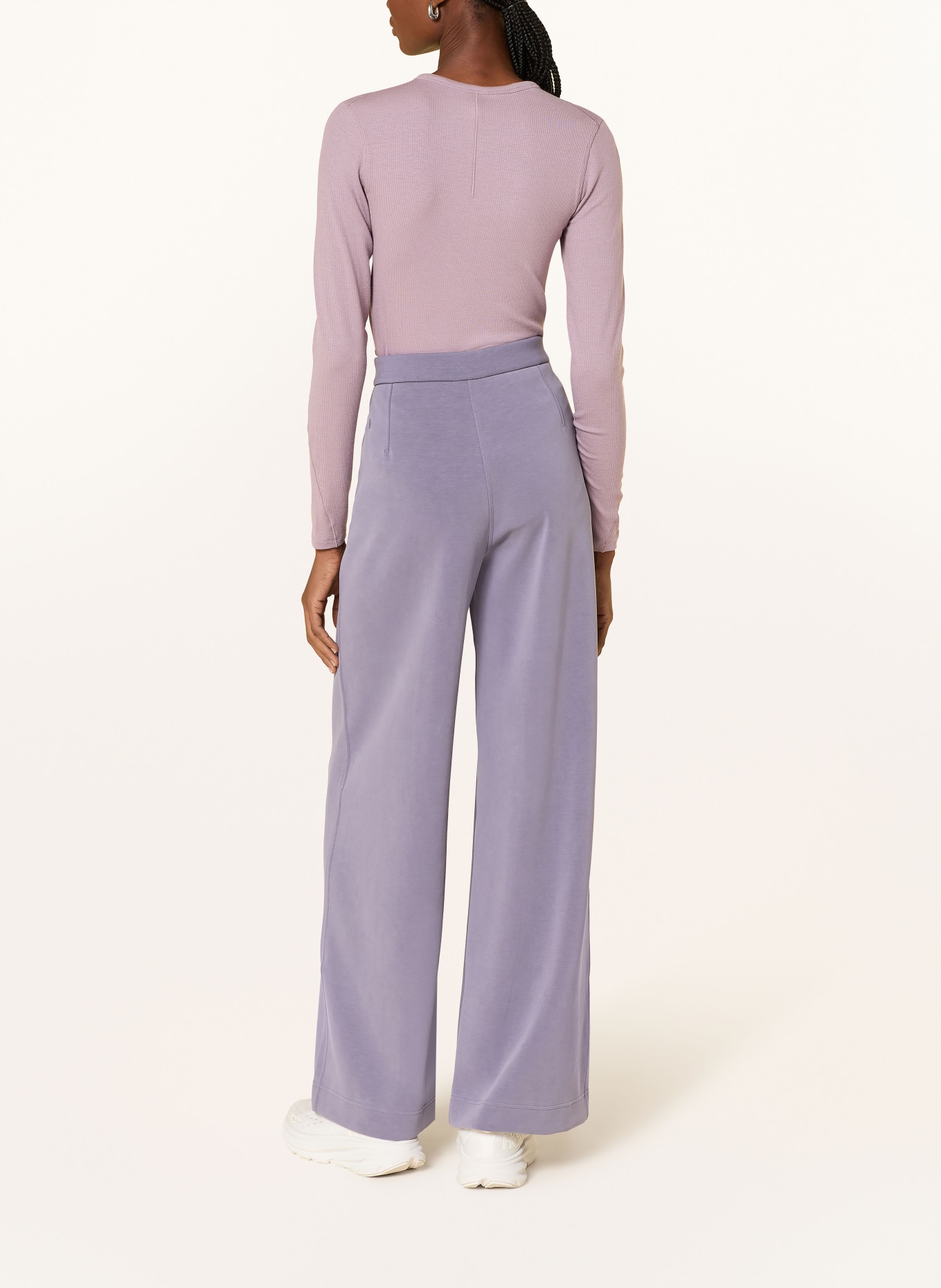 lululemon Tričko s dlouhým rukávem HOLD TIGHT: SVĚTLE FIALOVÁ