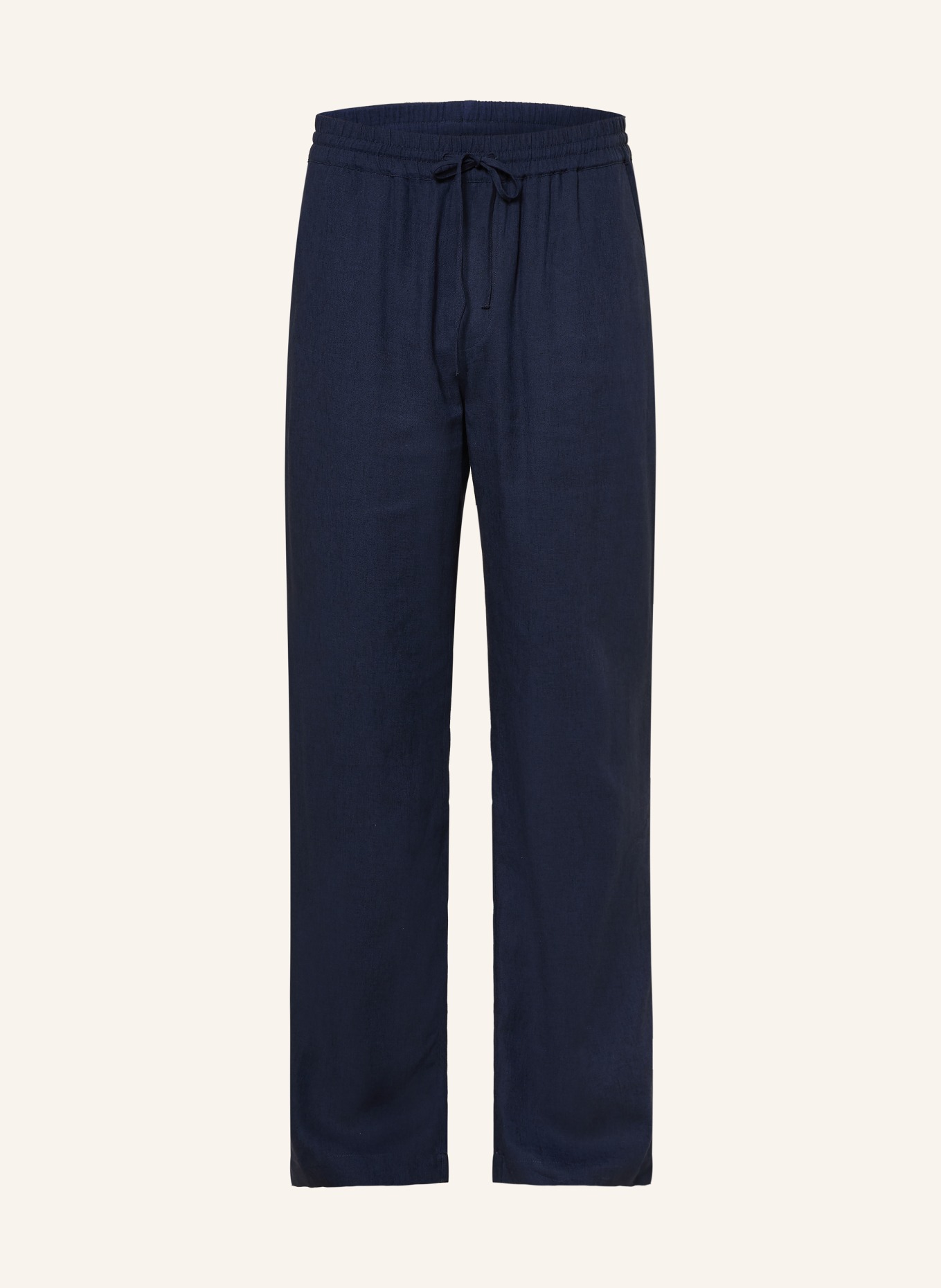 ARMEDANGELS Hose LUKAA mit Leinen: DUNKELBLAU