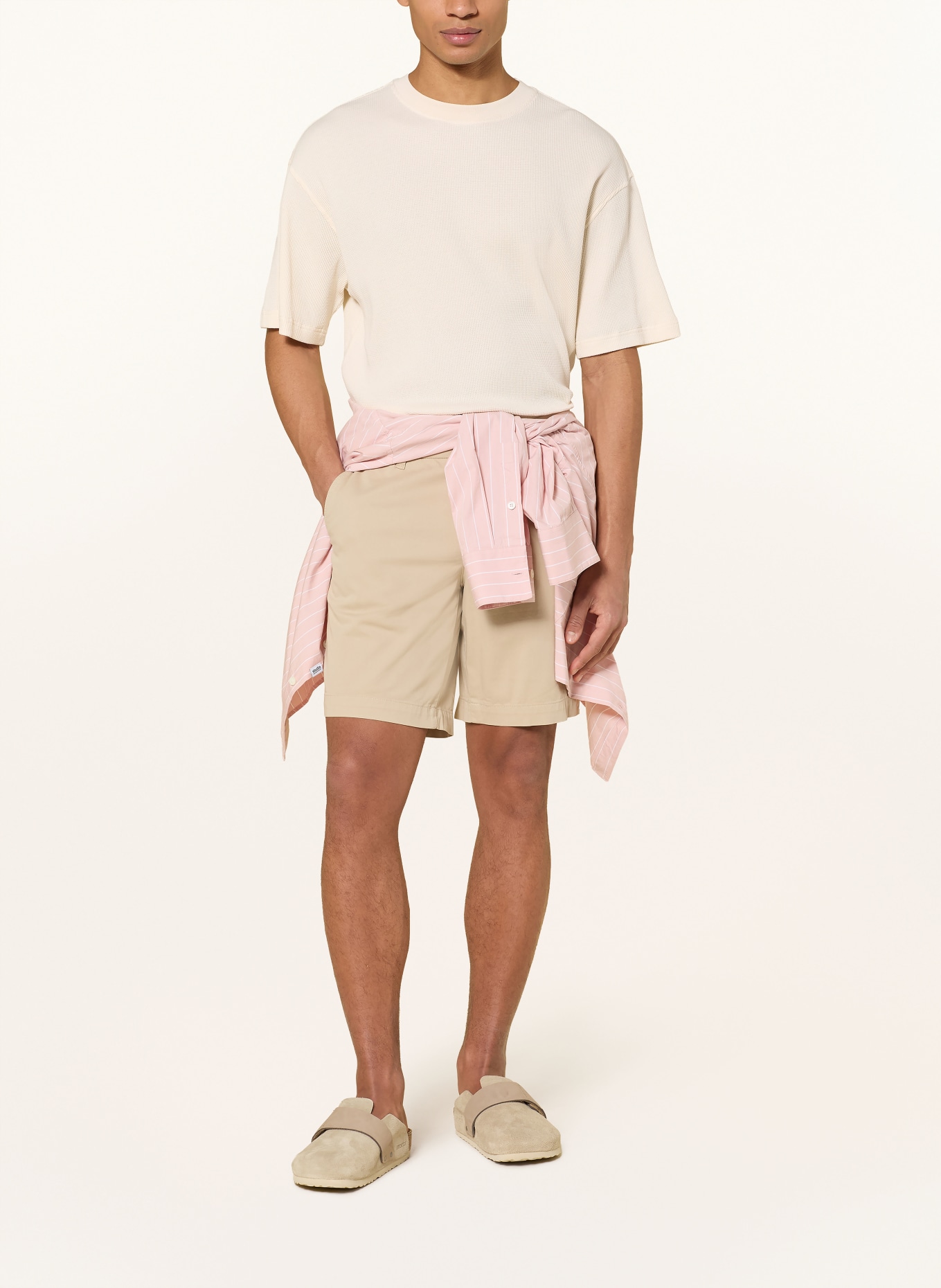 ARMEDANGELS T-Shirt MAARKOS: CREME