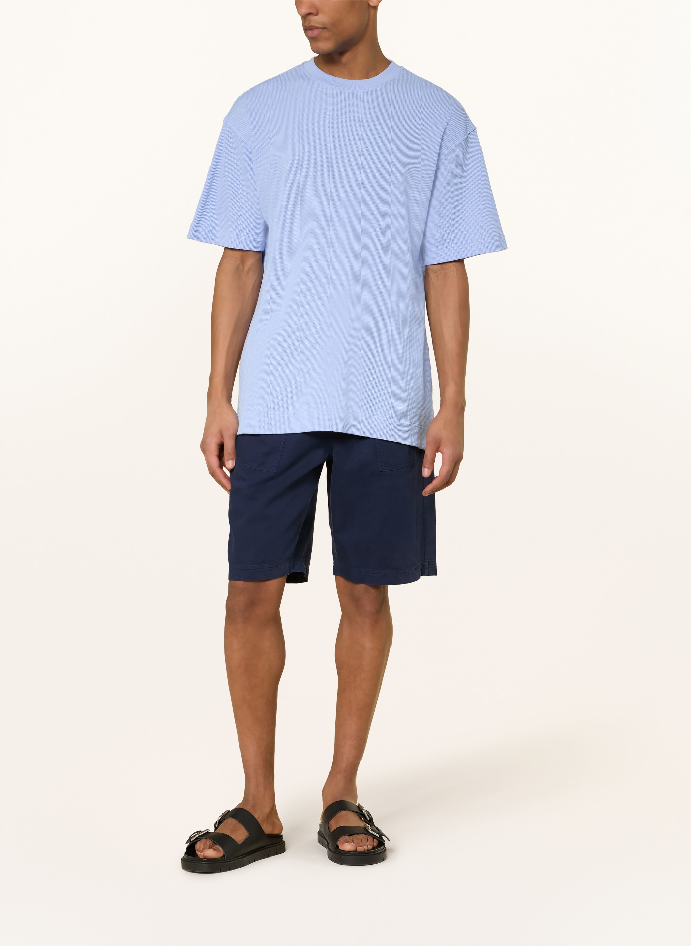 ARMEDANGELS T-Shirt MAARKOS: HELLBLAU