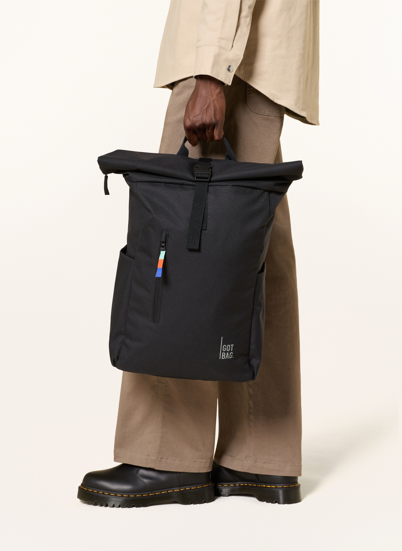 GOT BAG ROLLTOP EASY backpack: BLACK