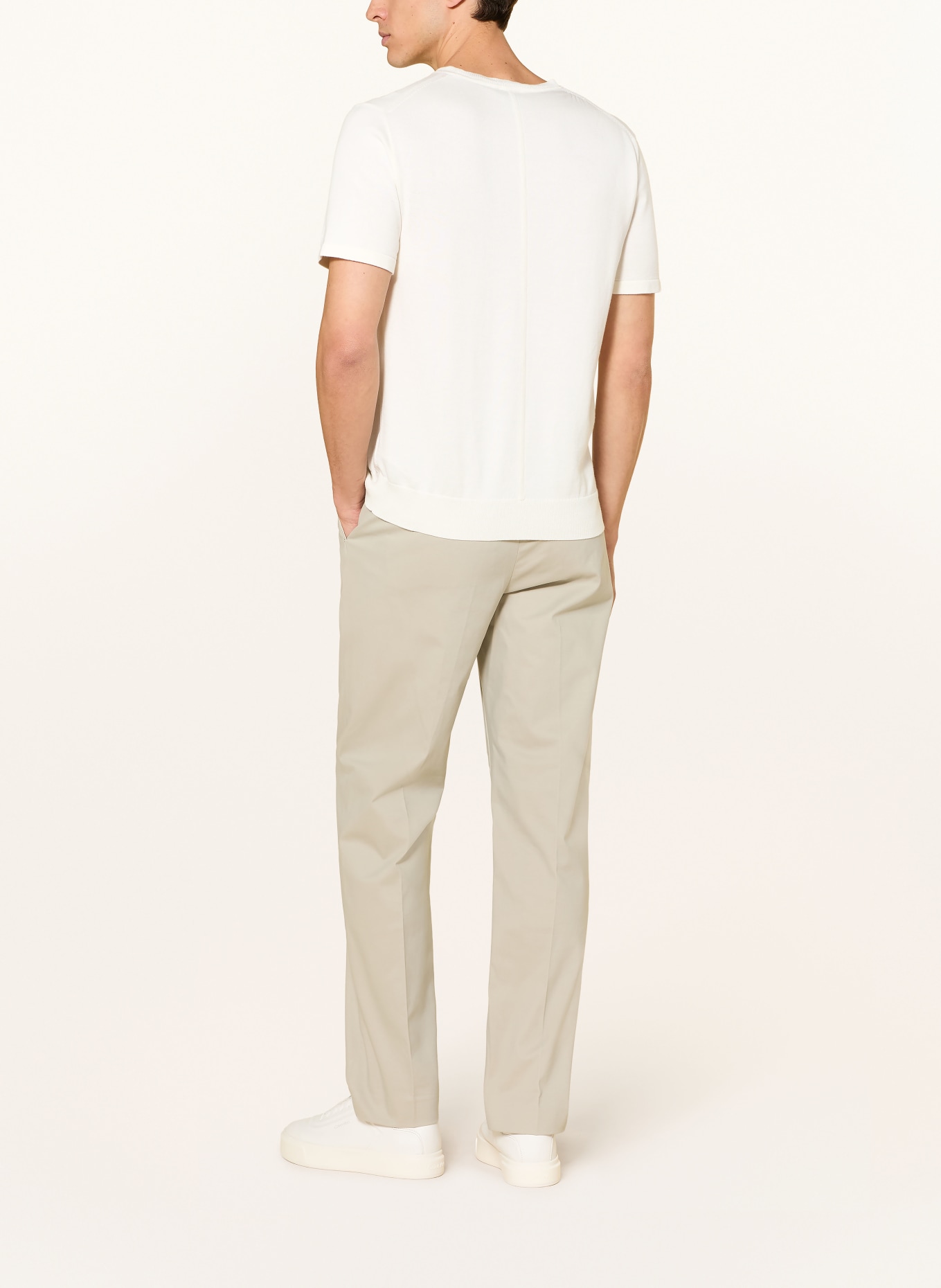 Calvin Klein Strickshirt: CREME