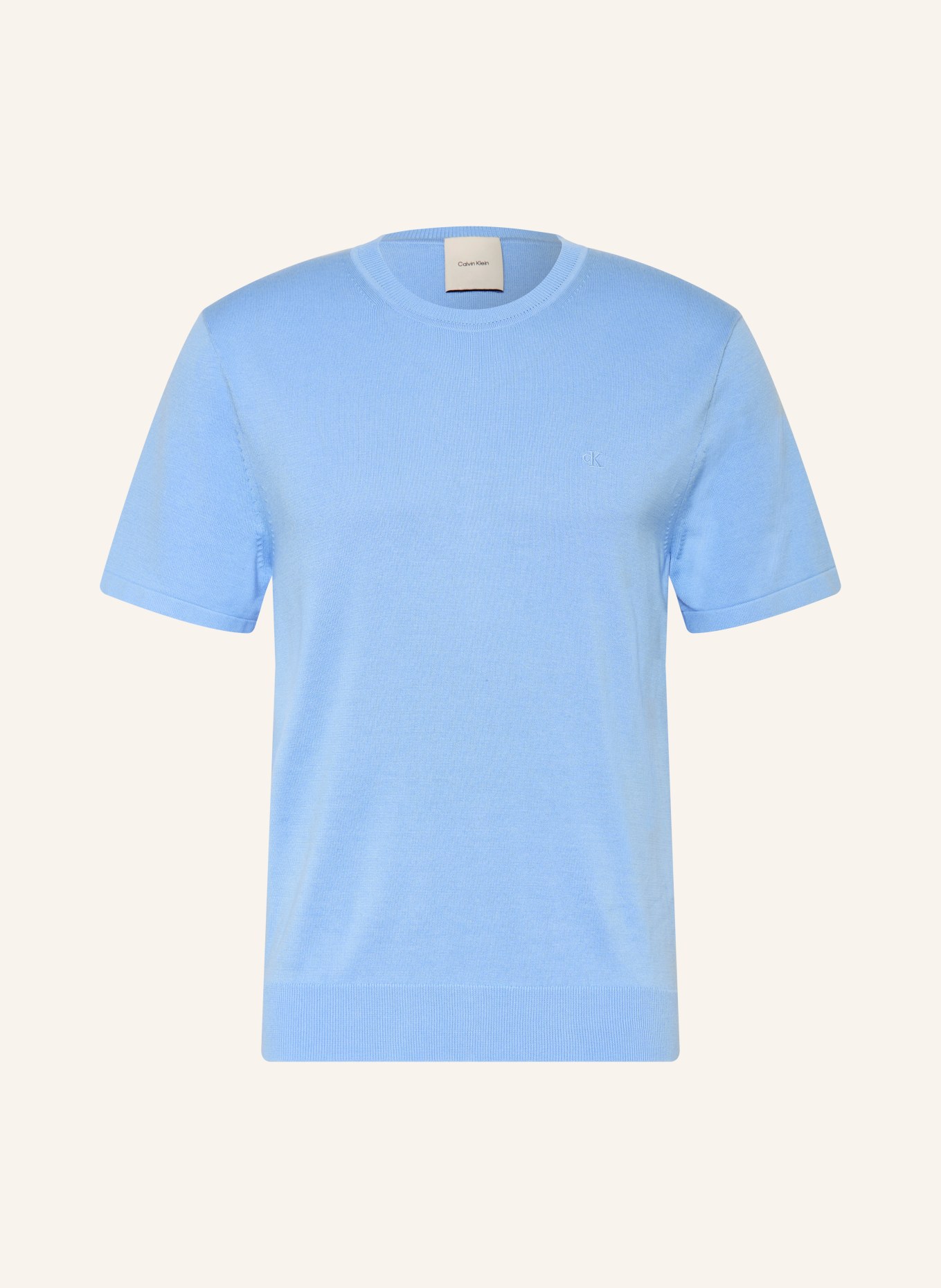 Calvin Klein Strickshirt: HELLBLAU