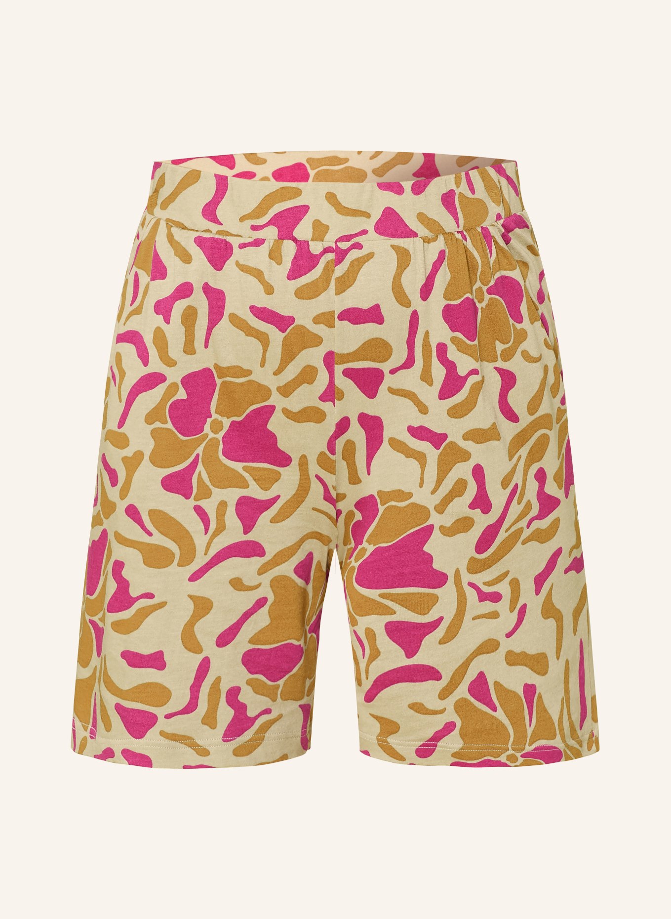 HANRO Pyžamové šortky SLEEP & LOUNGE: FUCHSIOVÁ / KOŇAKOVÁ