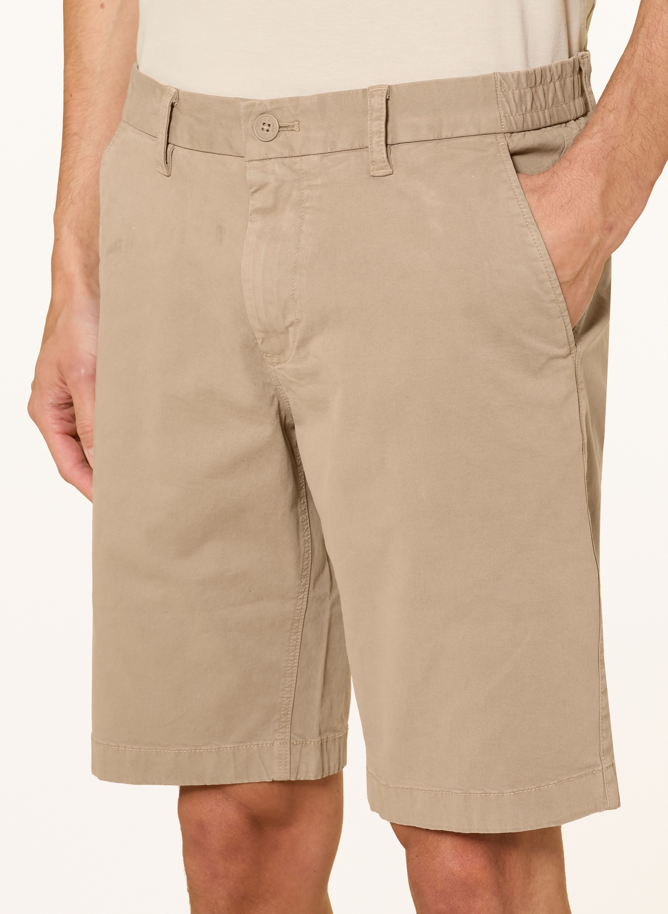 Marc O'Polo Shorts Regular Fit: BEIGE