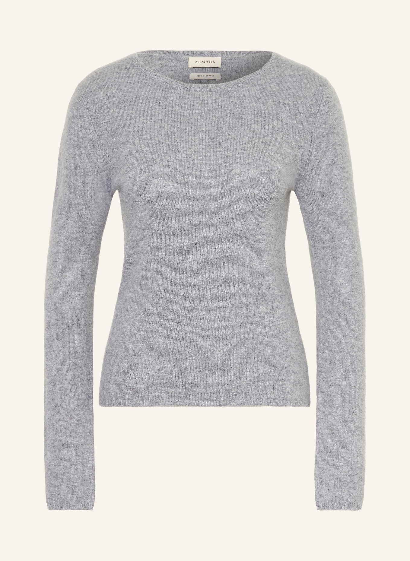 ALMADA LABEL Cashmere-Pullover AWA: GRAU