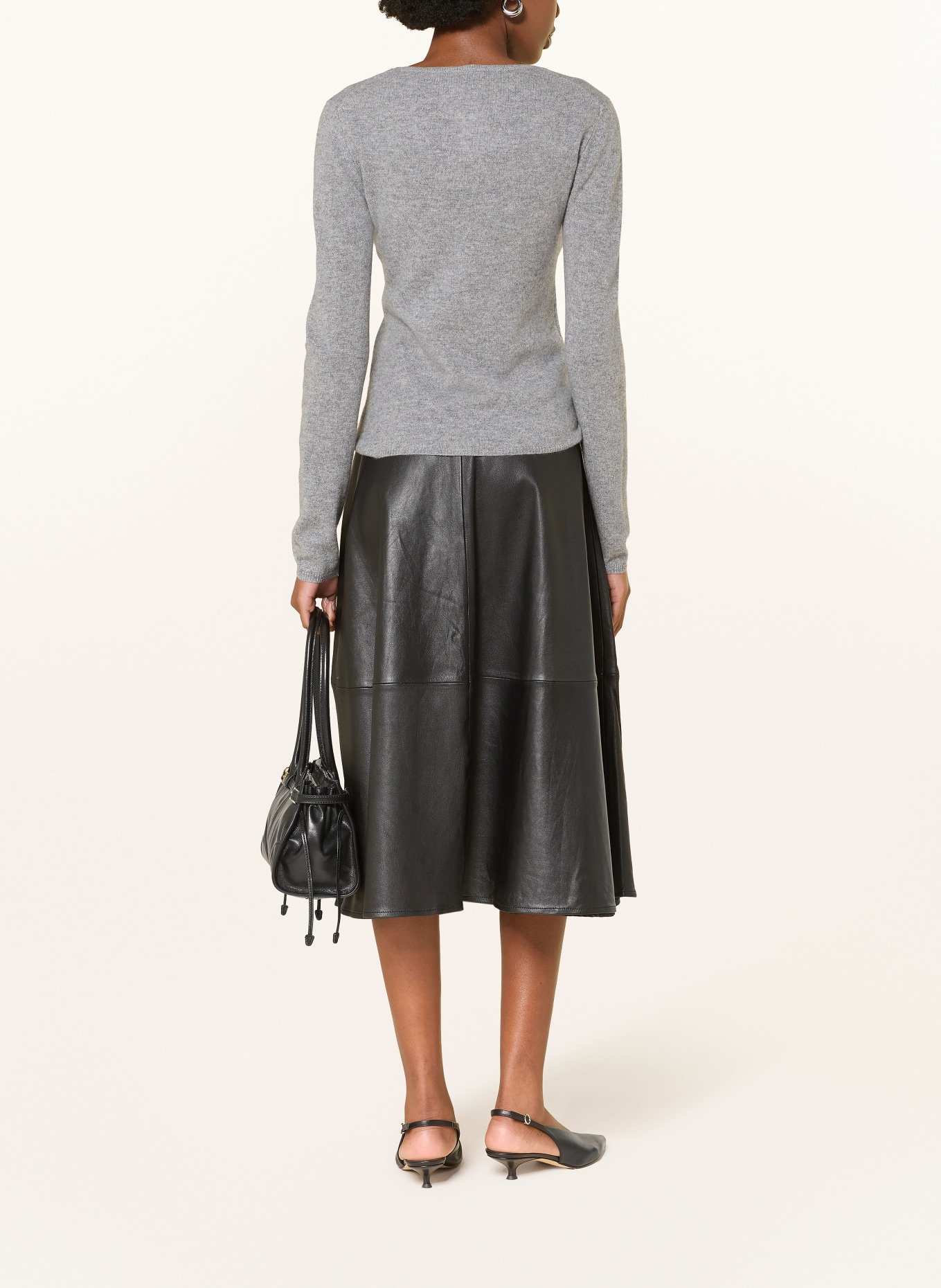 ALMADA LABEL Cashmere-Pullover AWA: GRAU