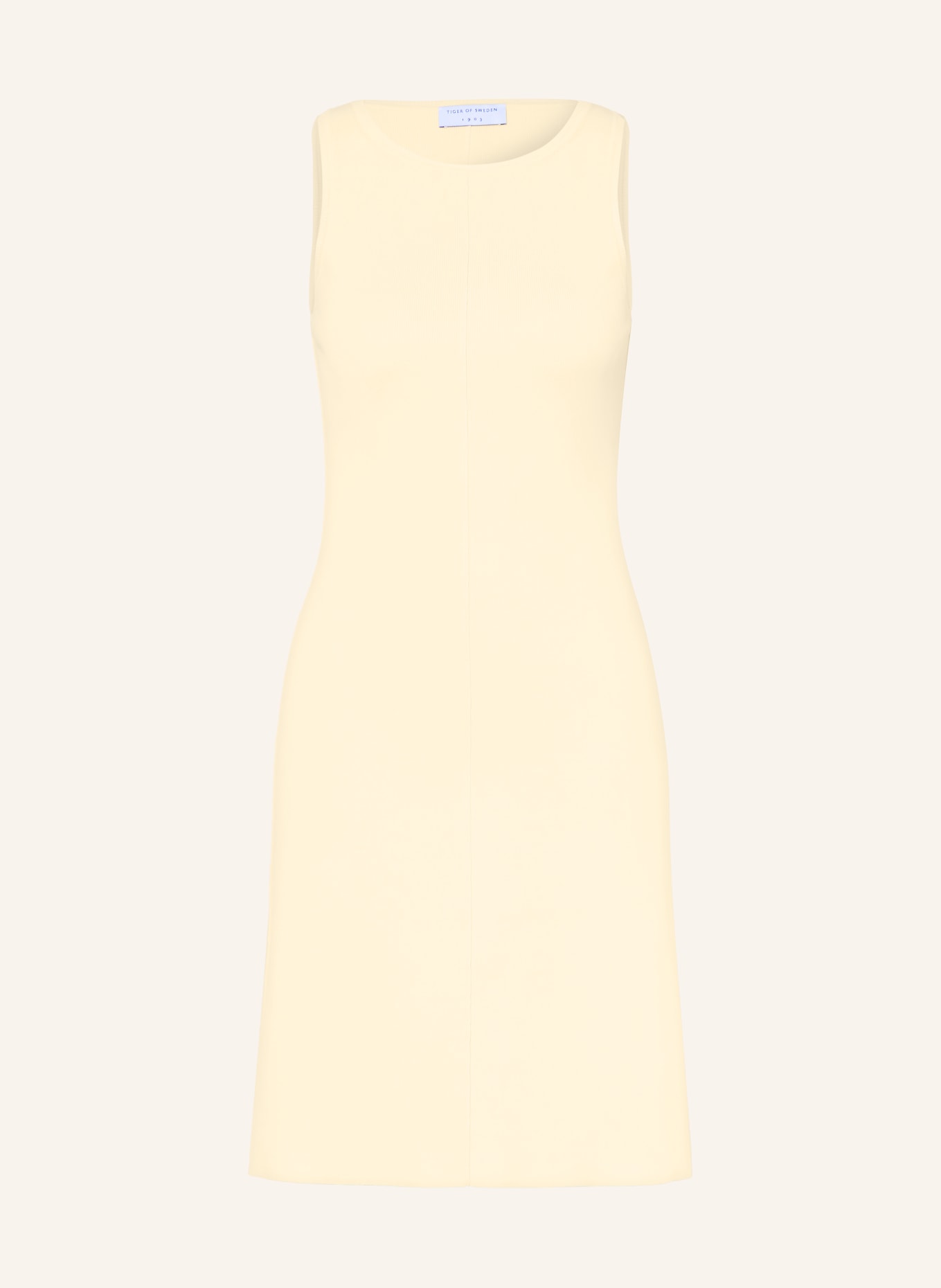 TIGER OF SWEDEN Pletené šaty ANNA: TMAVĚ ŽLUTÁ