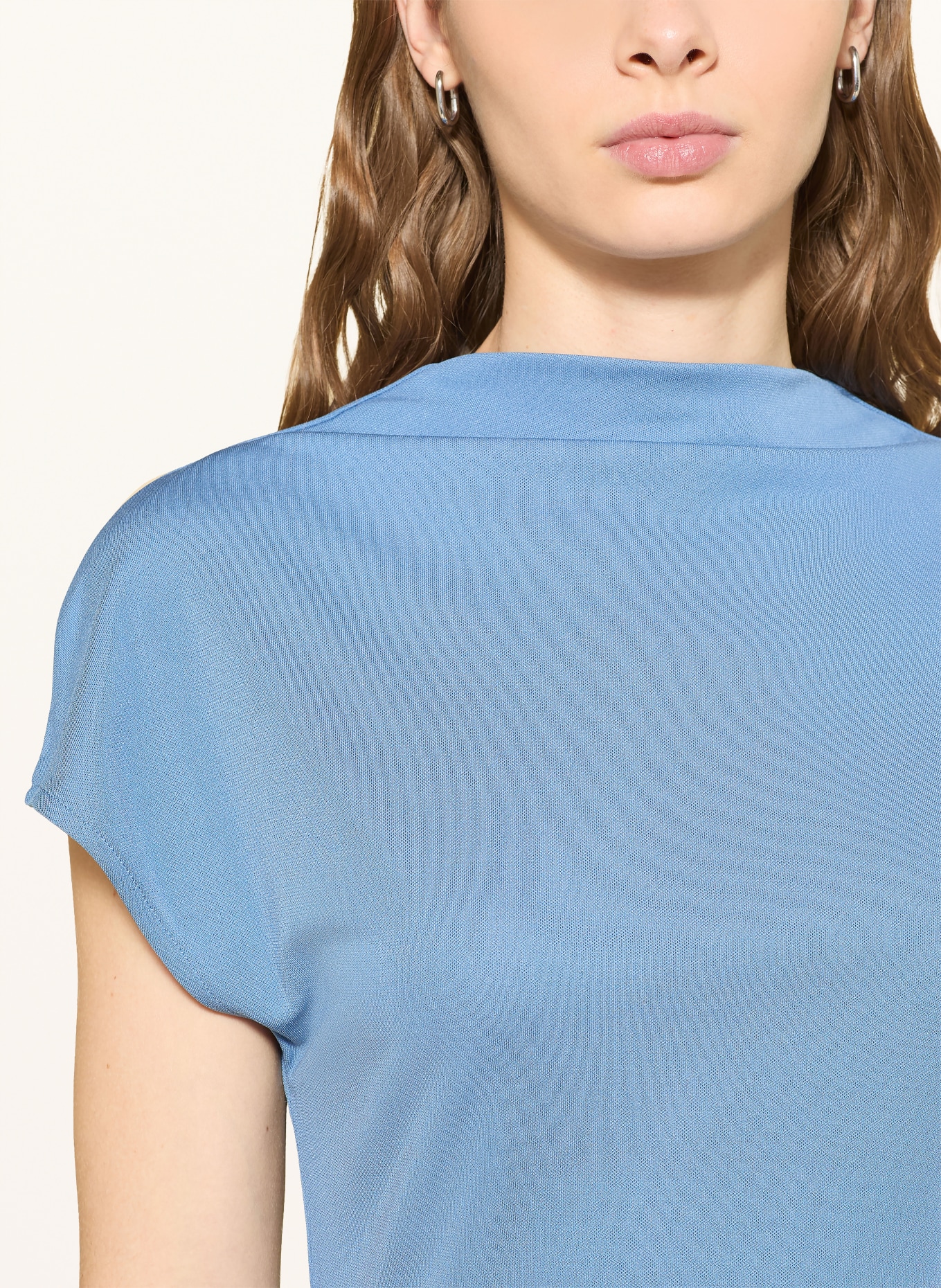 TIGER OF SWEDEN Tričko ALITTA: MODRÁ