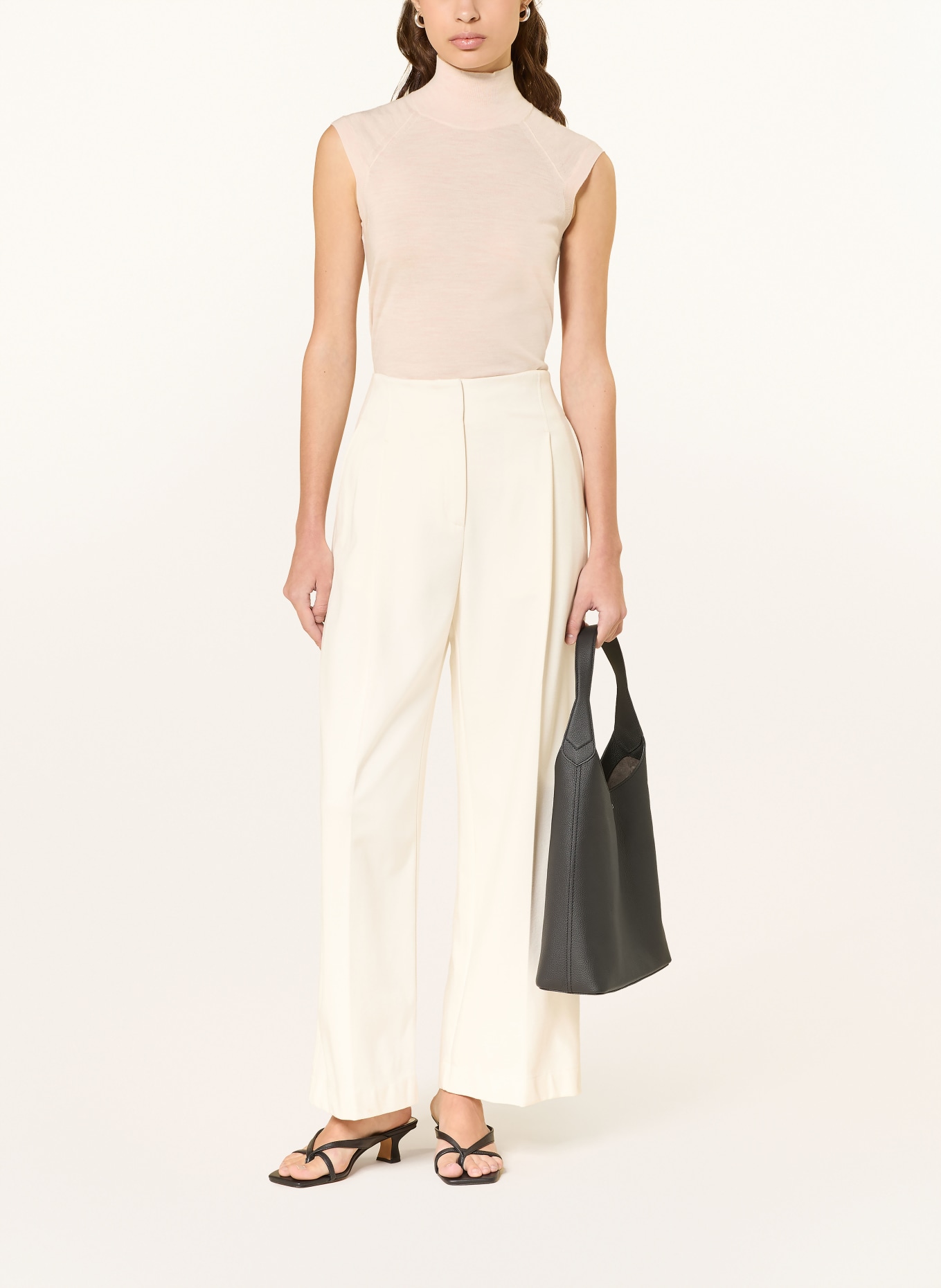 BOSS Gebreide top FIPINI: ROSE CLAIR