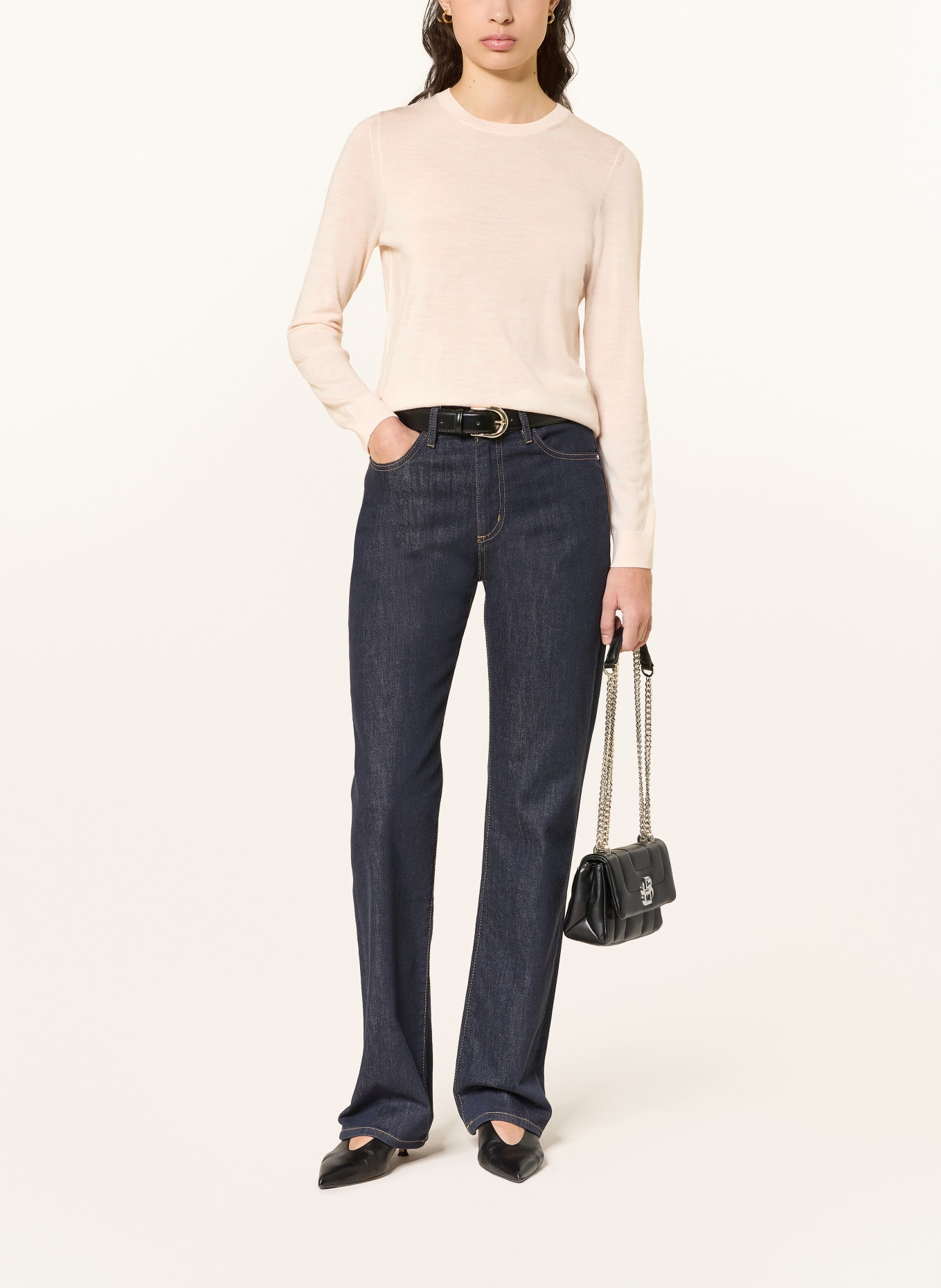 BOSS Svetr FERPINA: REŽNÁ