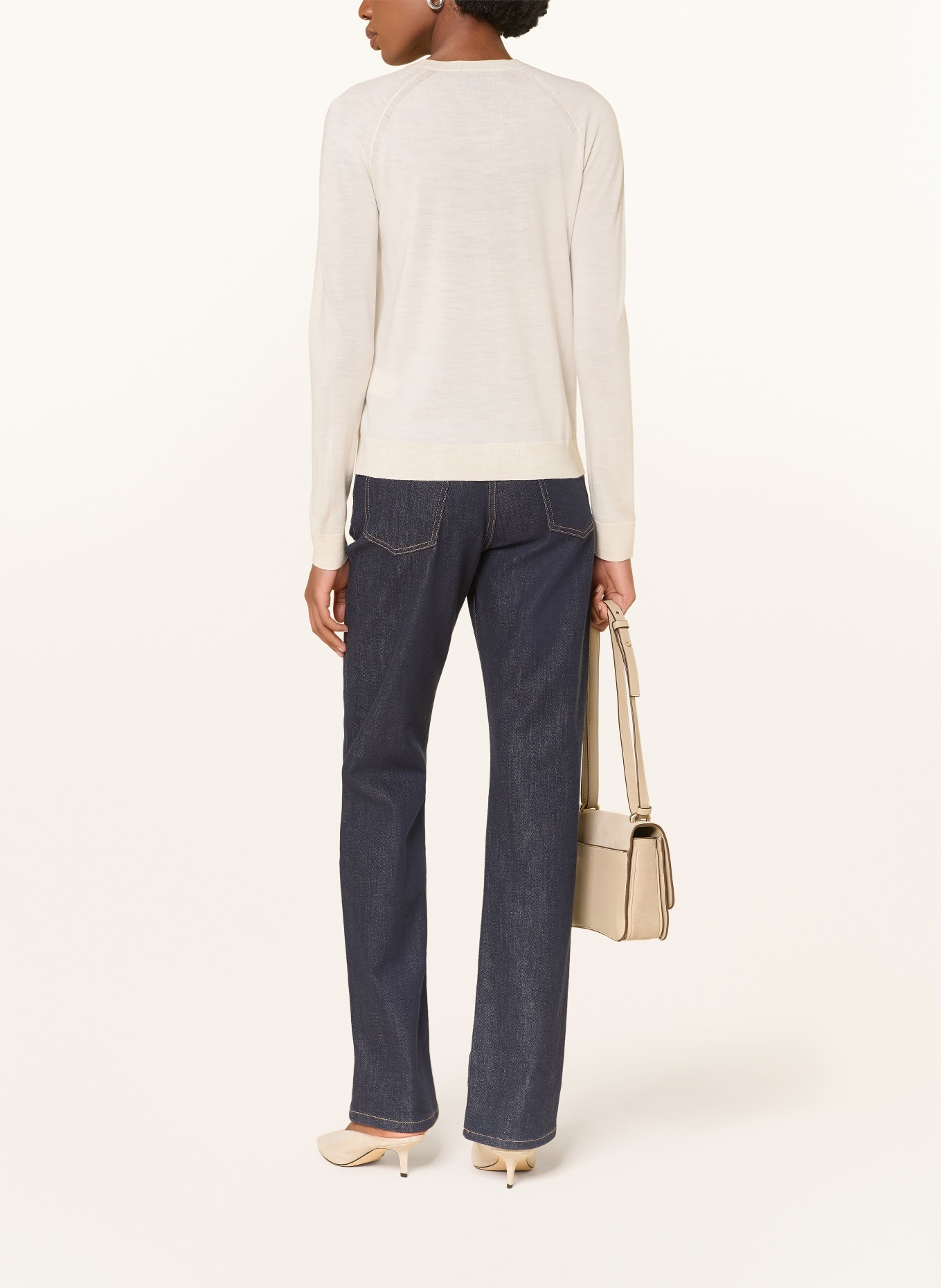 BOSS Cardigan FONAMI: CRÈME