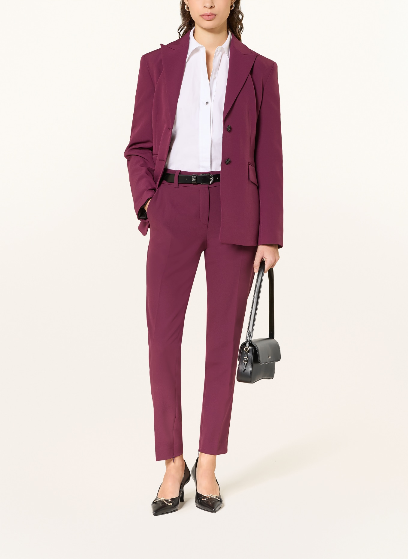 HUGO Hose HEDIMA: DUNKELLILA