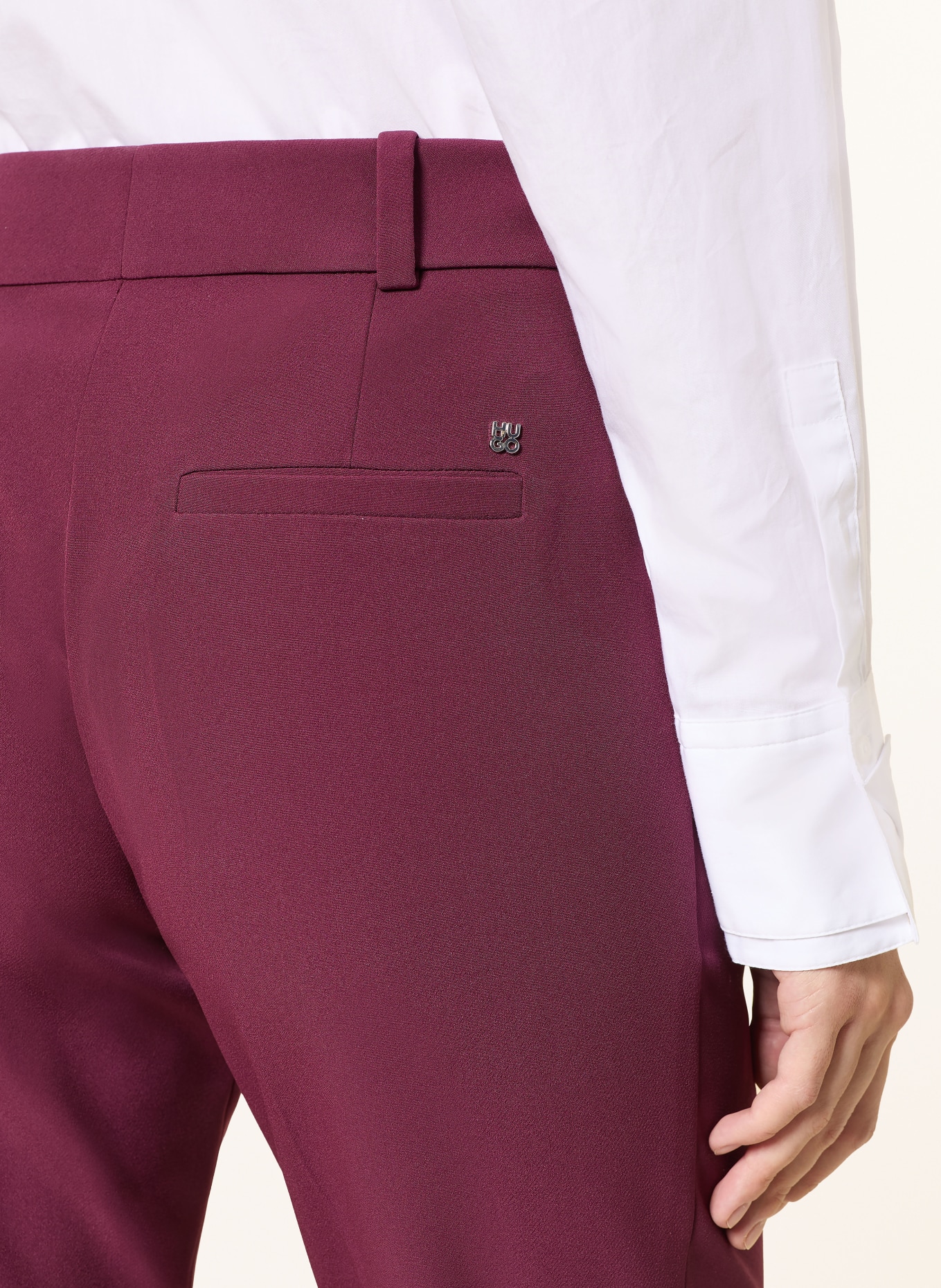 HUGO Hose HEDIMA: DUNKELLILA