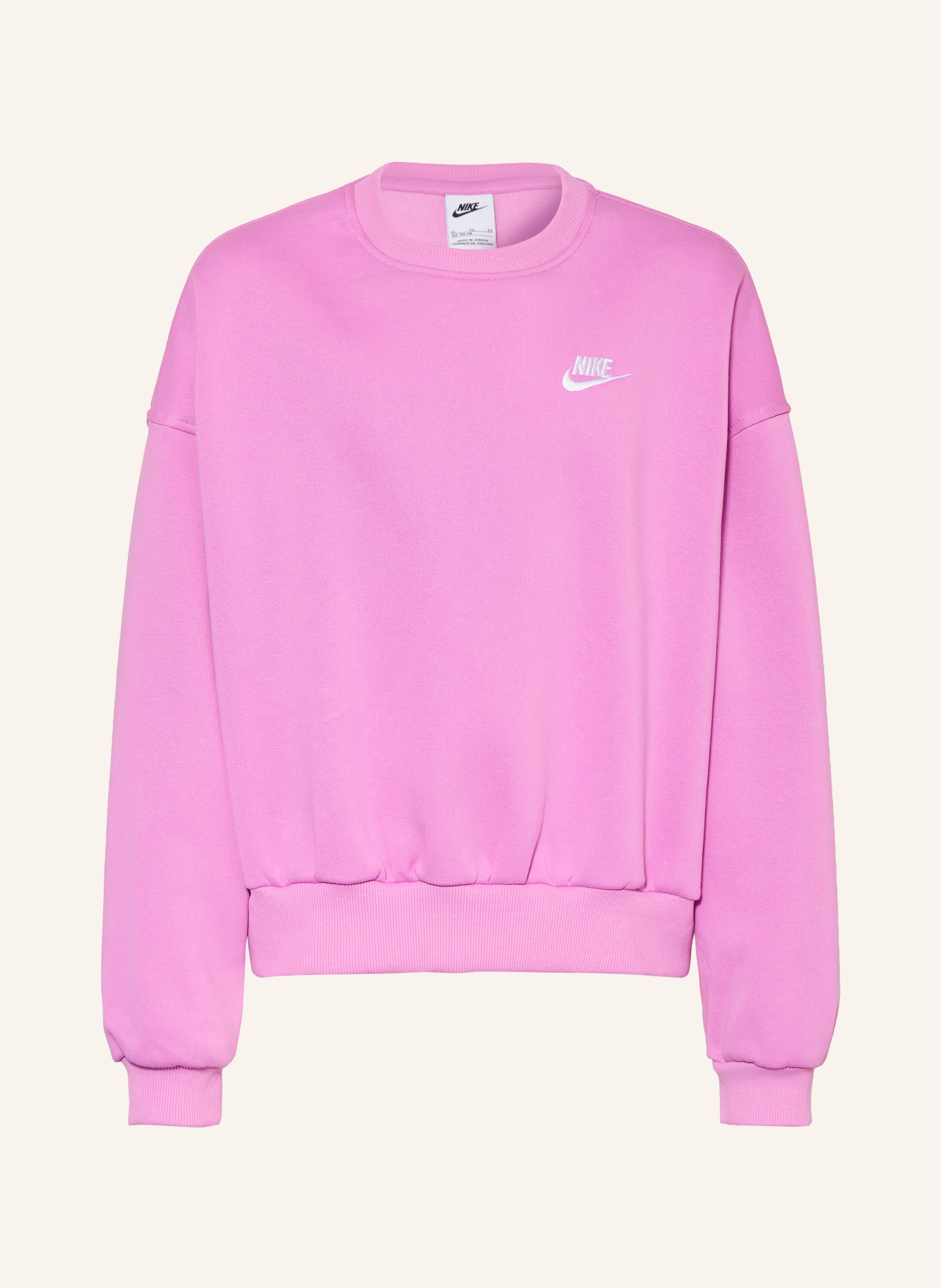 Nike Bluza nierozpinana: RÓŻOWY / BIAŁY